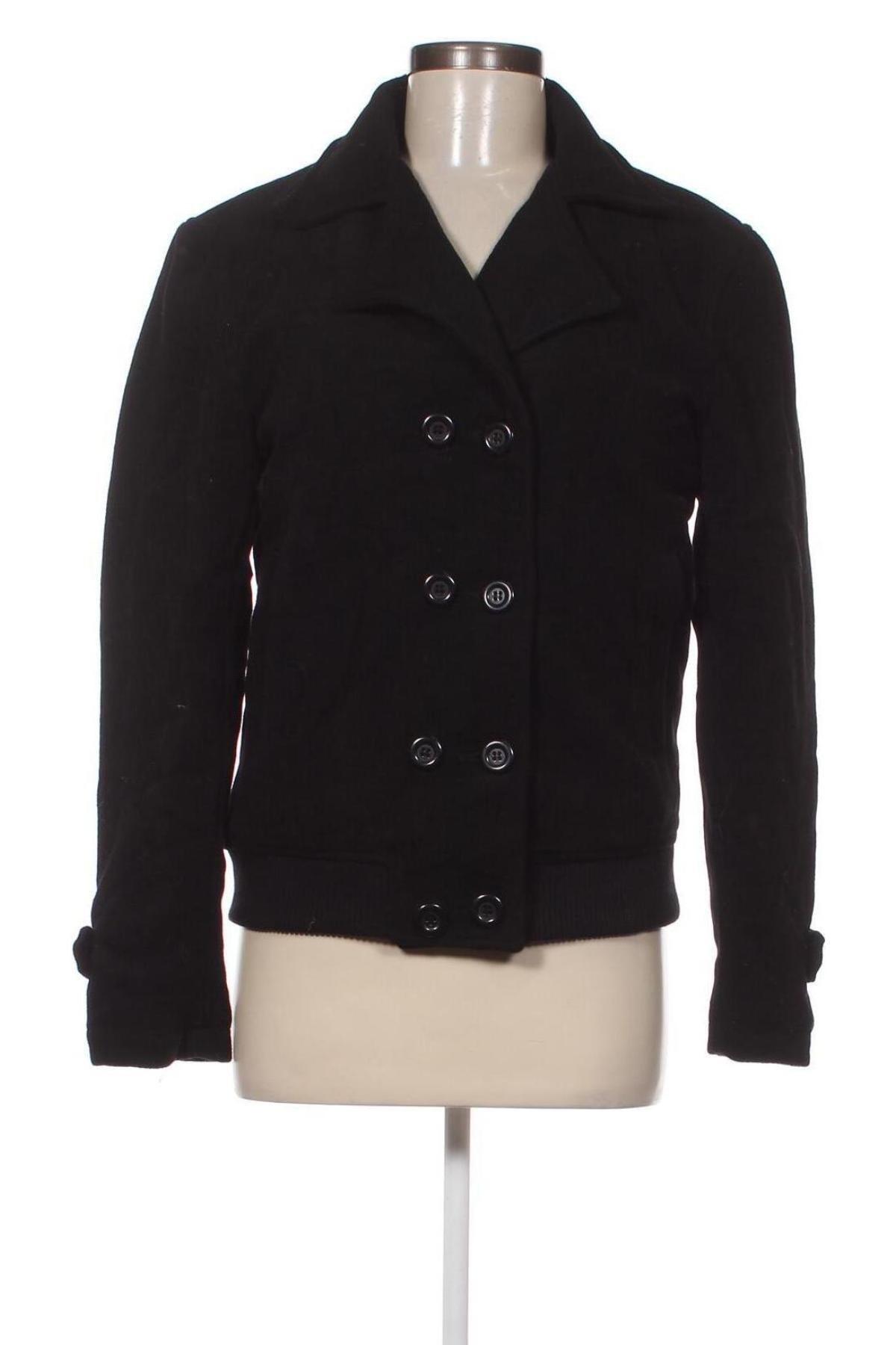 Dámský kabát  Cipo & Baxx, Velikost S, Barva Černá, Cena  225,00 Kč