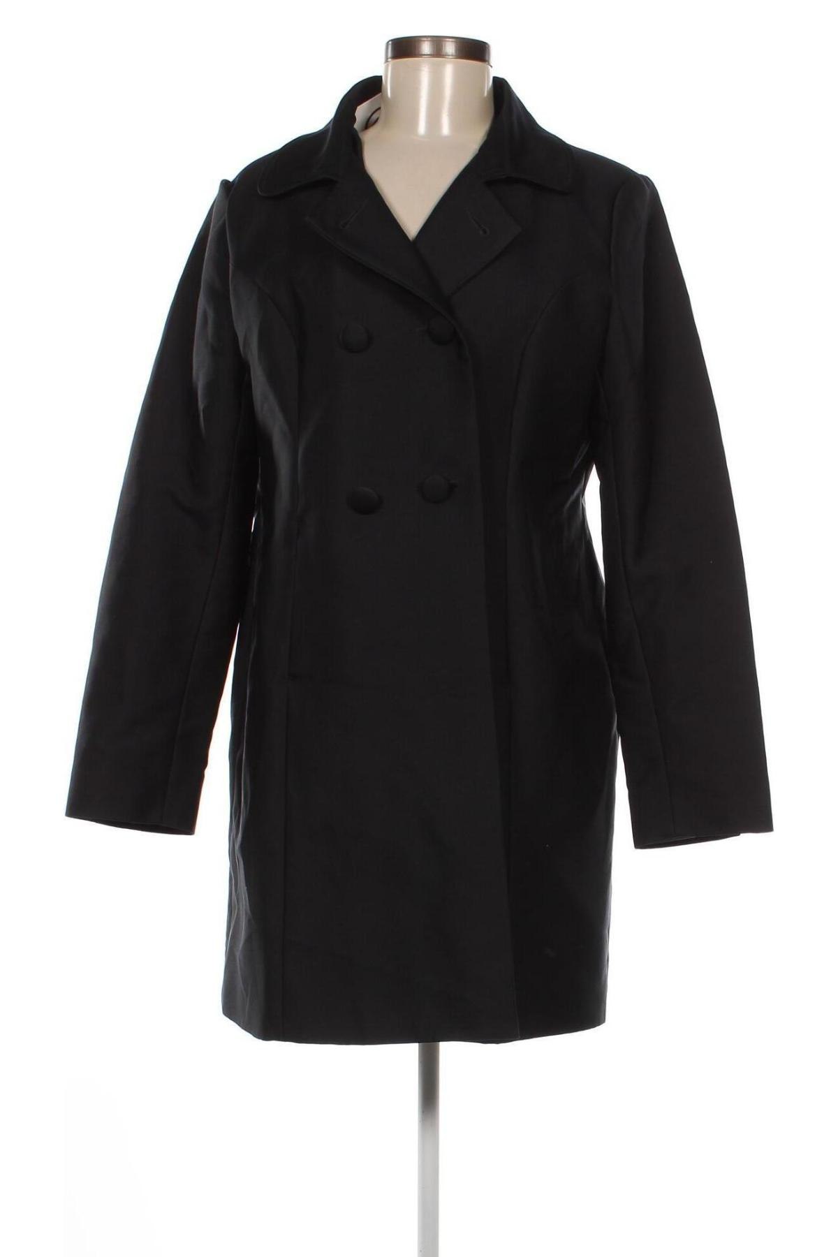 Γυναικείο παλτό H&M, Μέγεθος XL, Χρώμα Μαύρο, Τιμή 14,65 €