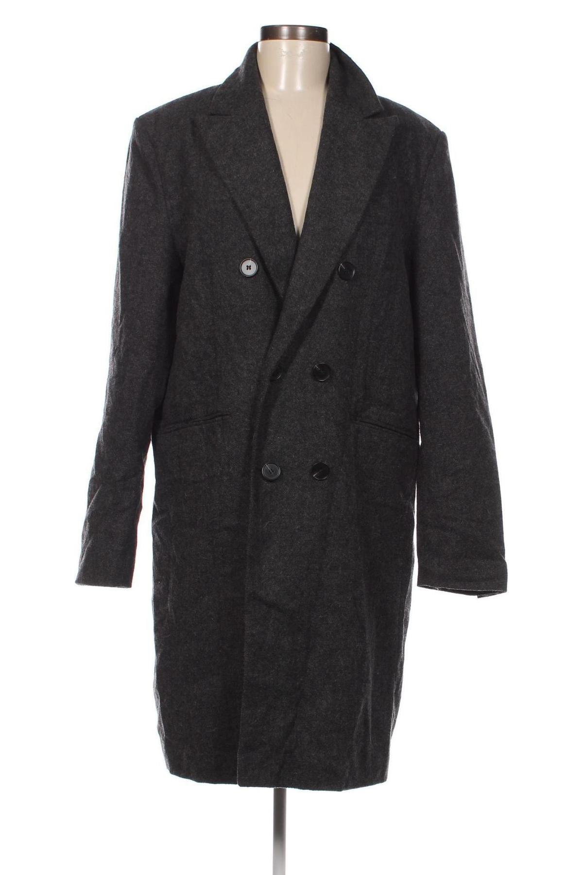 Γυναικείο παλτό Kiabi, Μέγεθος M, Χρώμα Γκρί, Τιμή 9,93 €