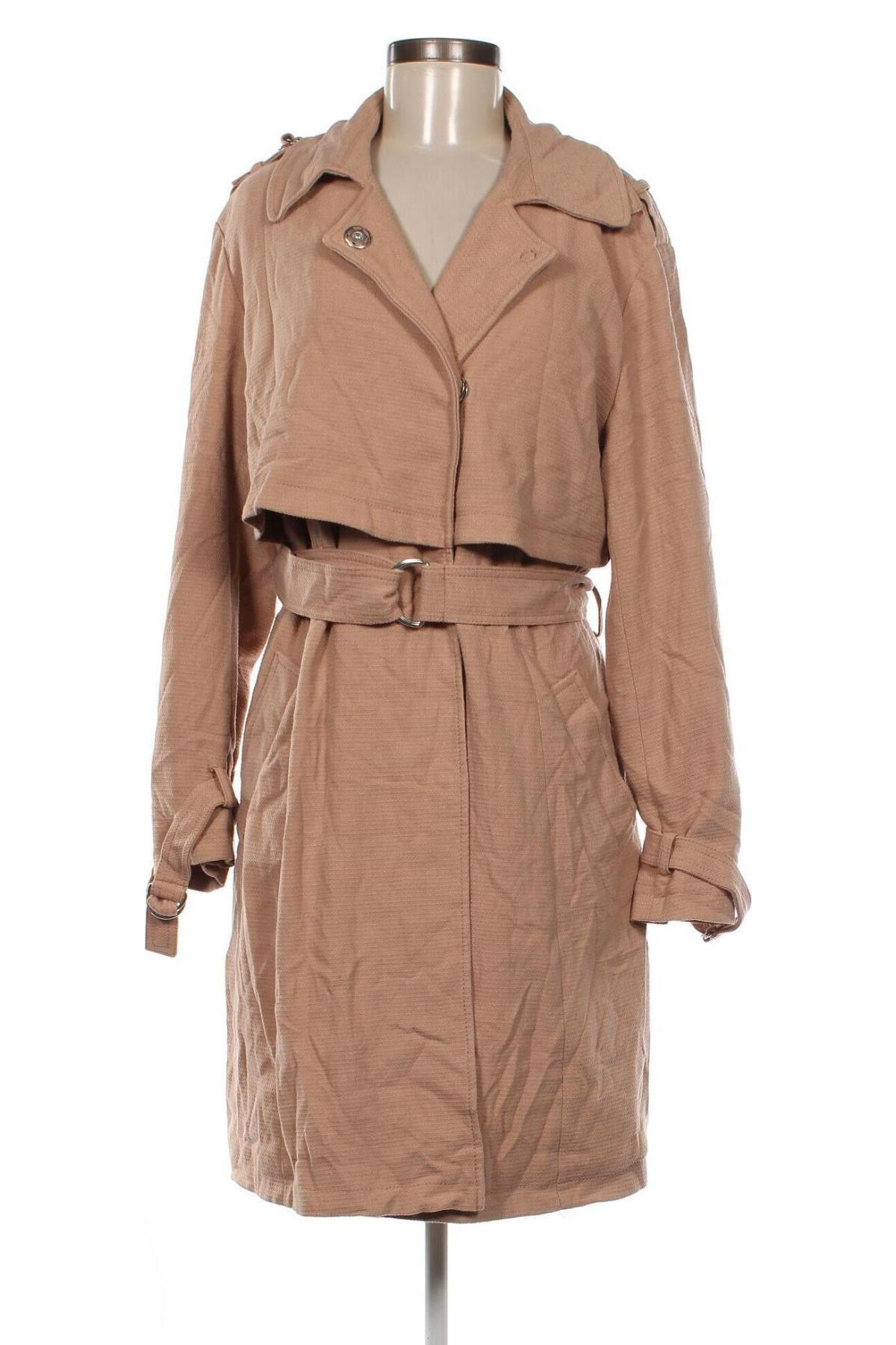 Palton de femei Limited Edition, Mărime L, Culoare Bej, Preț 29,47 Lei