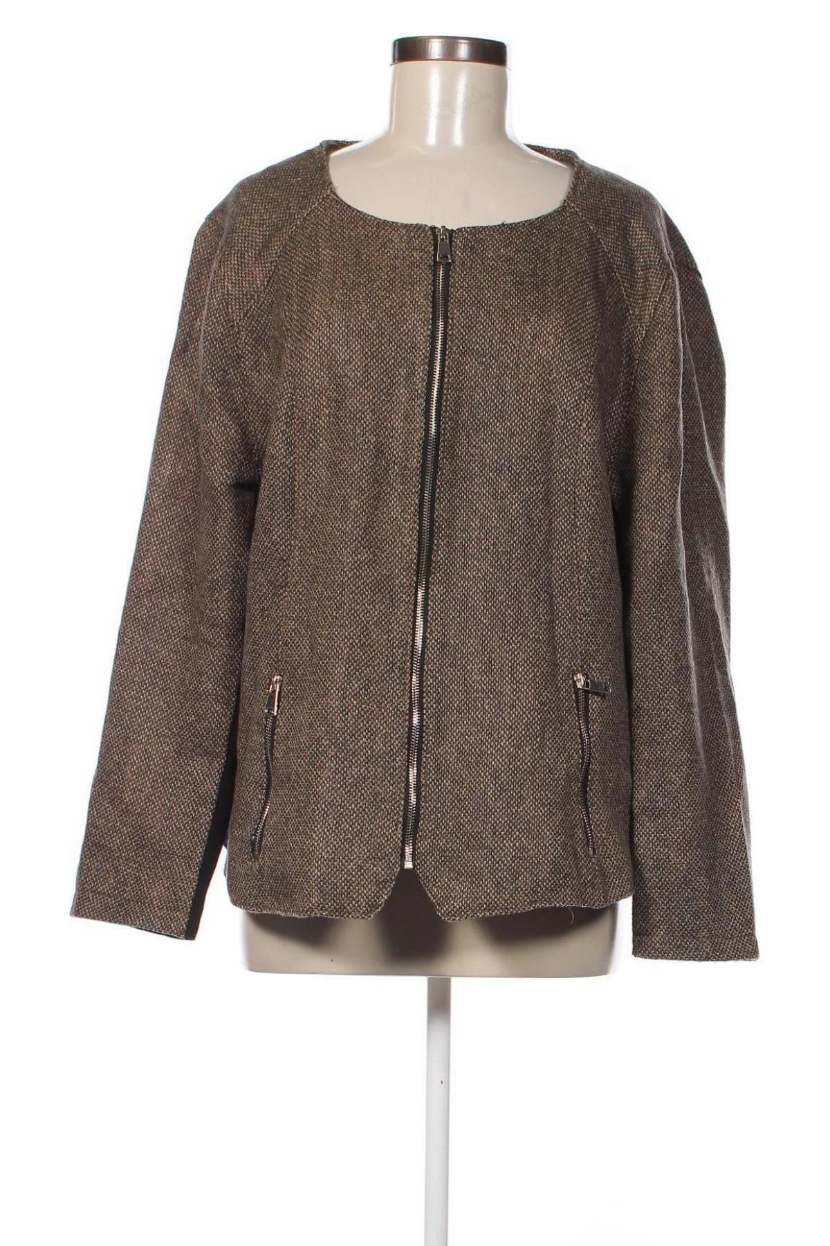 Дамско палто Ms Mode, Размер L, Цвят Кафяв, Цена 9,60 лв.
