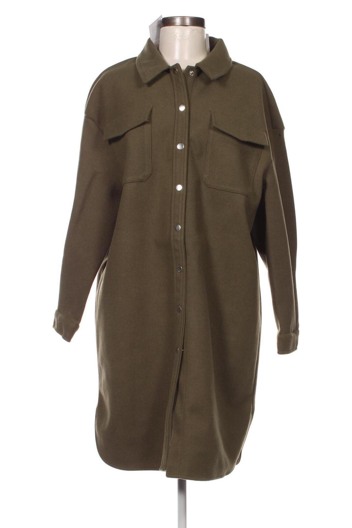 Дамско палто ONLY, Размер S, Цвят Зелен, Цена 12,35 лв.