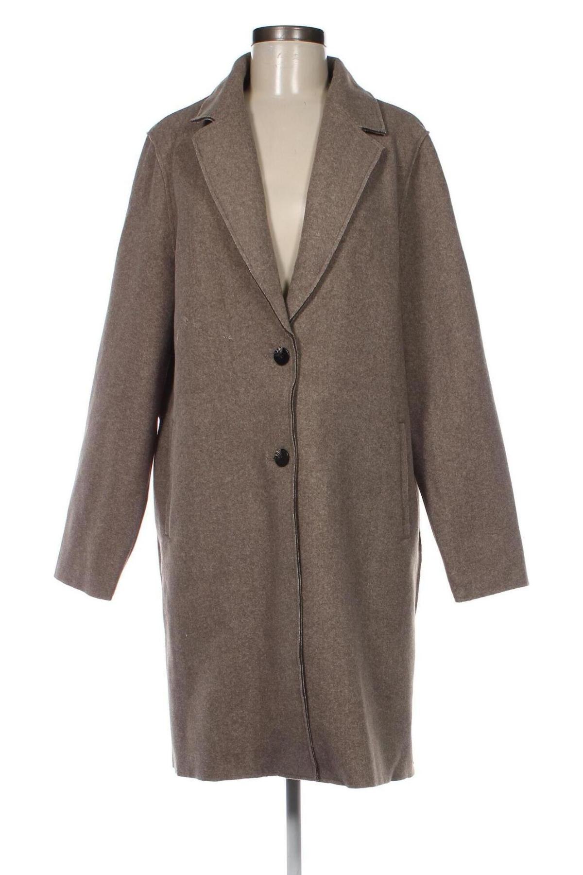 Дамско палто ONLY, Размер XL, Цвят Бежов, Цена 29,43 лв.