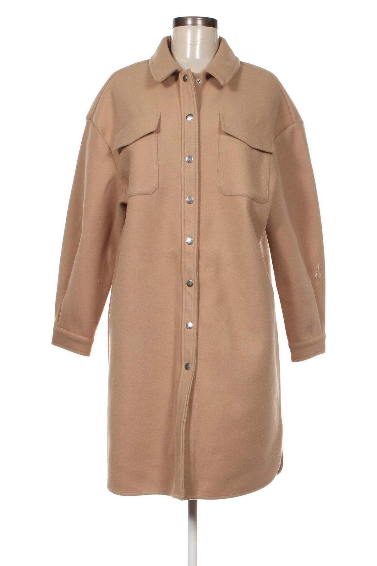 Palton de femei ONLY, Mărime S, Culoare Bej, Preț 90,63 Lei