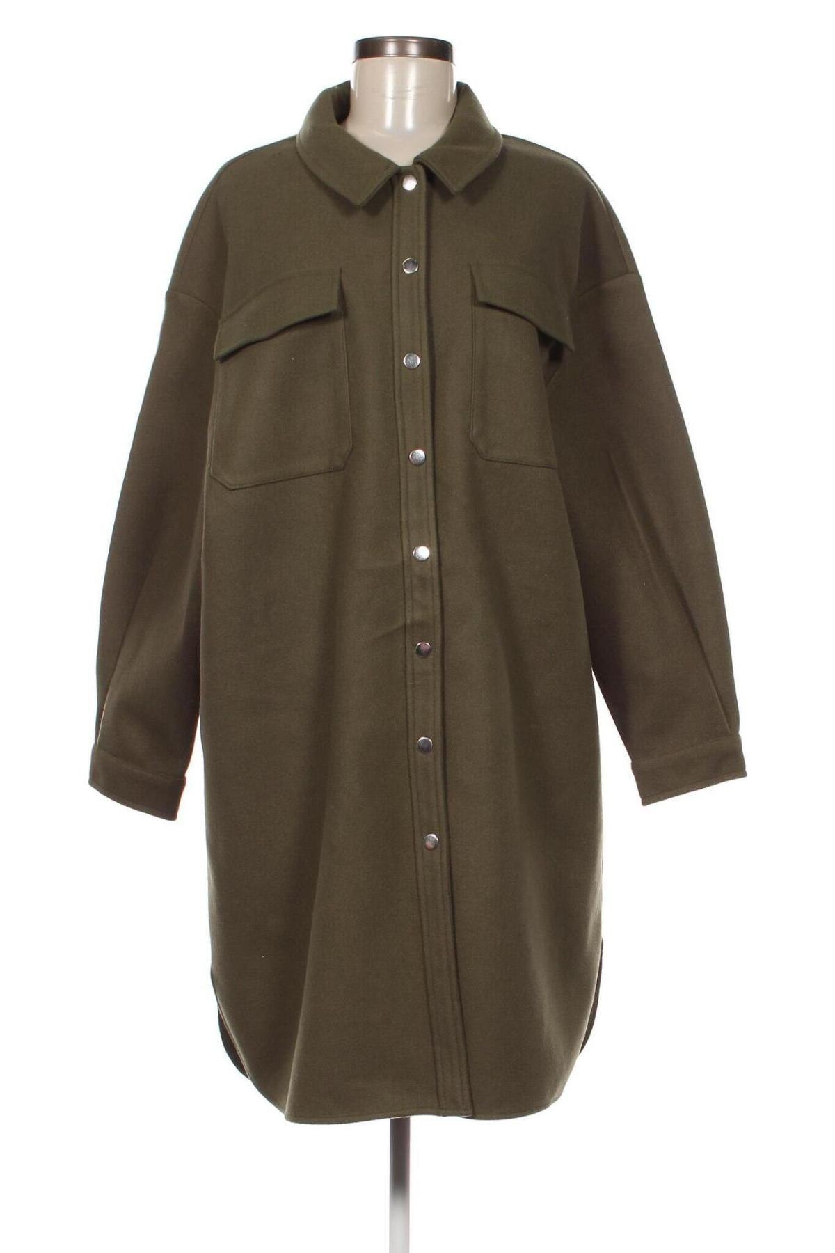 Γυναικείο παλτό ONLY, Μέγεθος XL, Χρώμα Πράσινο, Τιμή 13,22 €