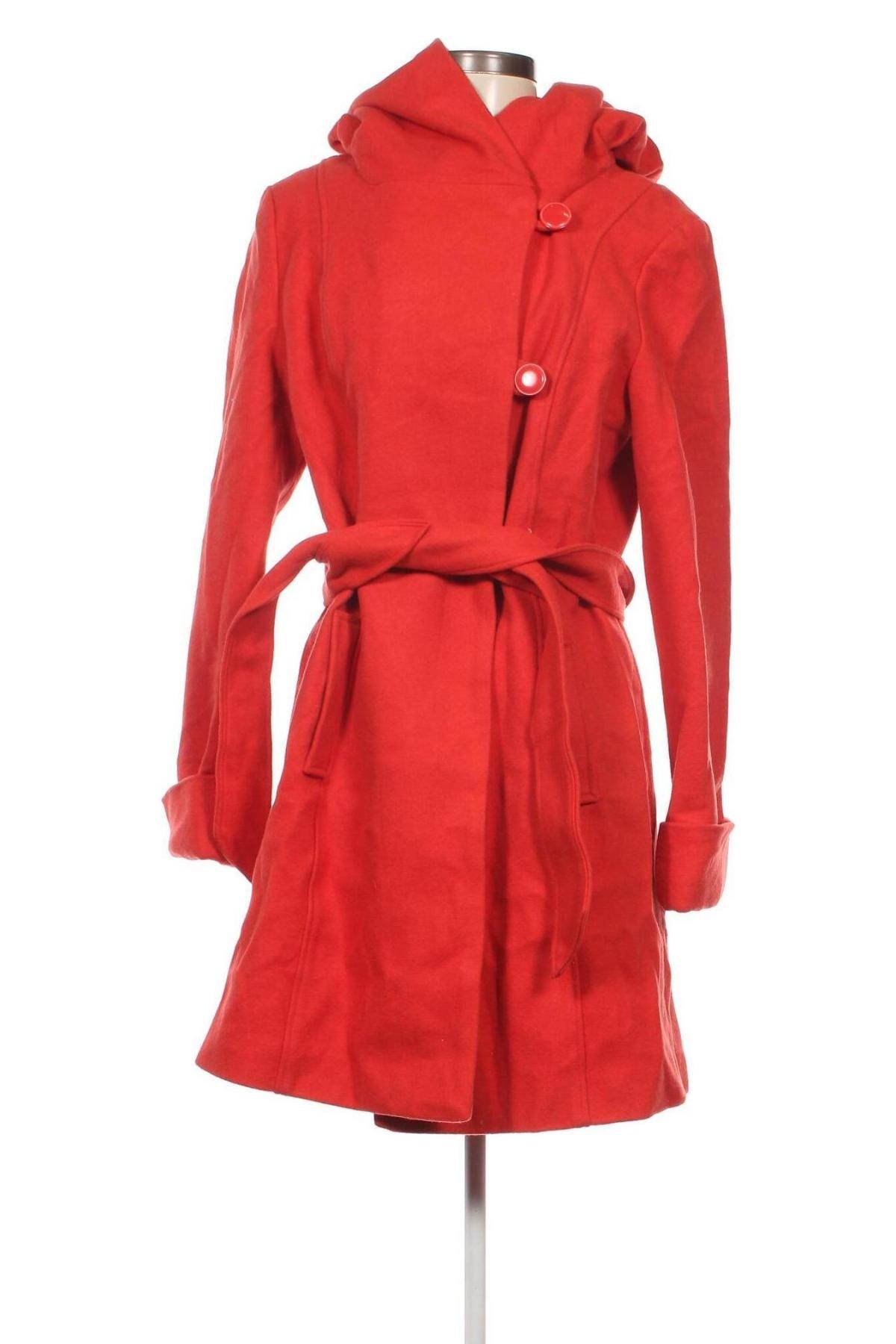Дамско палто Sara Kelly By Ellos, Размер M, Цвят Оранжев, Цена 37,45 лв.