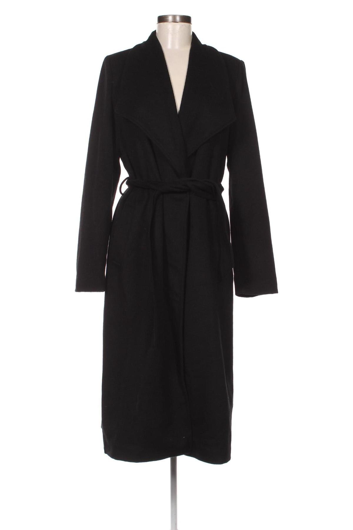 Дамско палто Selected Femme, Размер M, Цвят Черен, Цена 150,50 лв.
