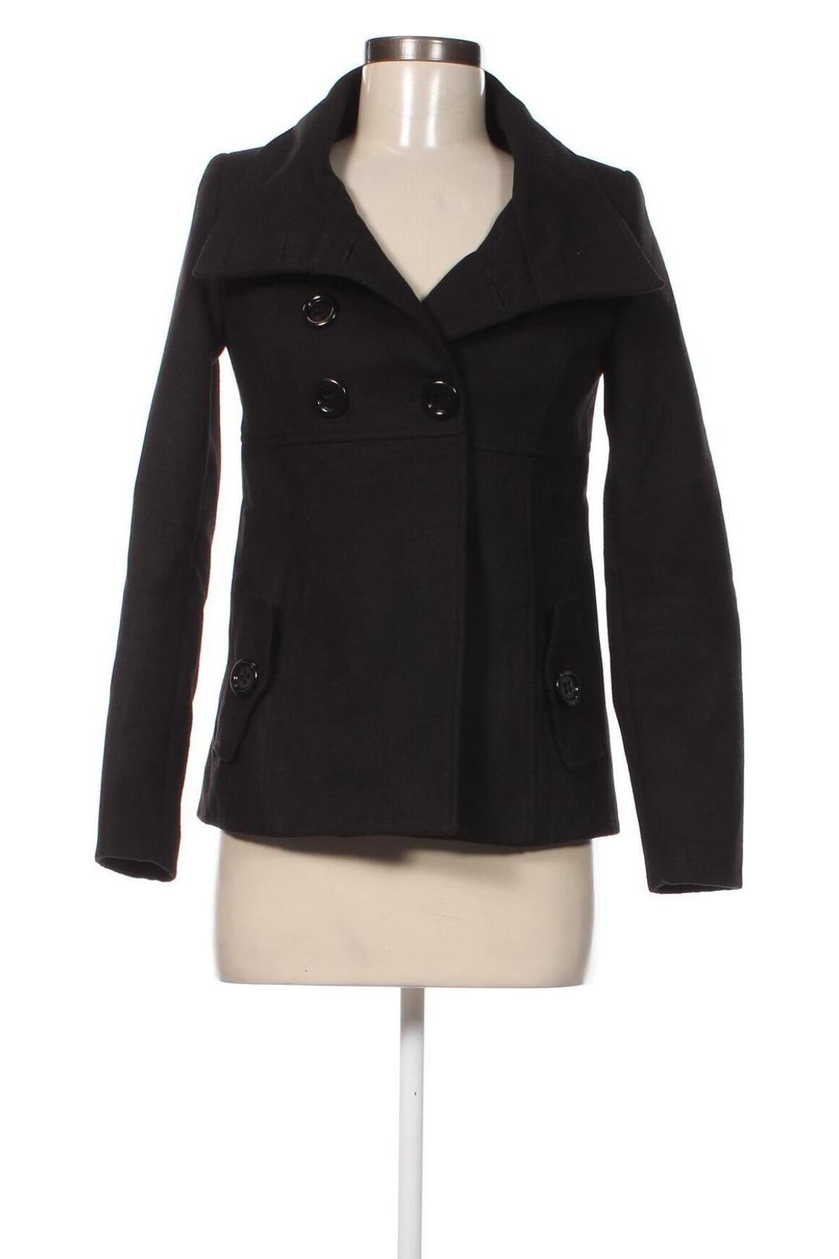 Дамско палто Selfie Leslie, Размер M, Цвят Черен, Цена 10,25 лв.