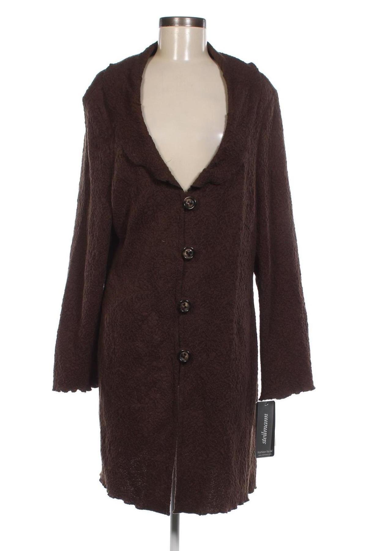 Дамско палто Steilmann, Размер XL, Цвят Кафяв, Цена 26,75 лв.