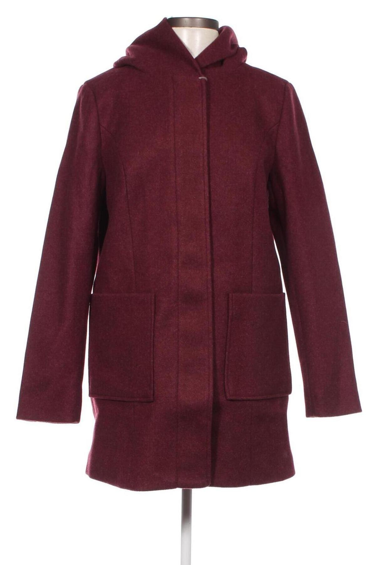 Дамско палто Tamaris, Размер M, Цвят Червен, Цена 229,00 лв.
