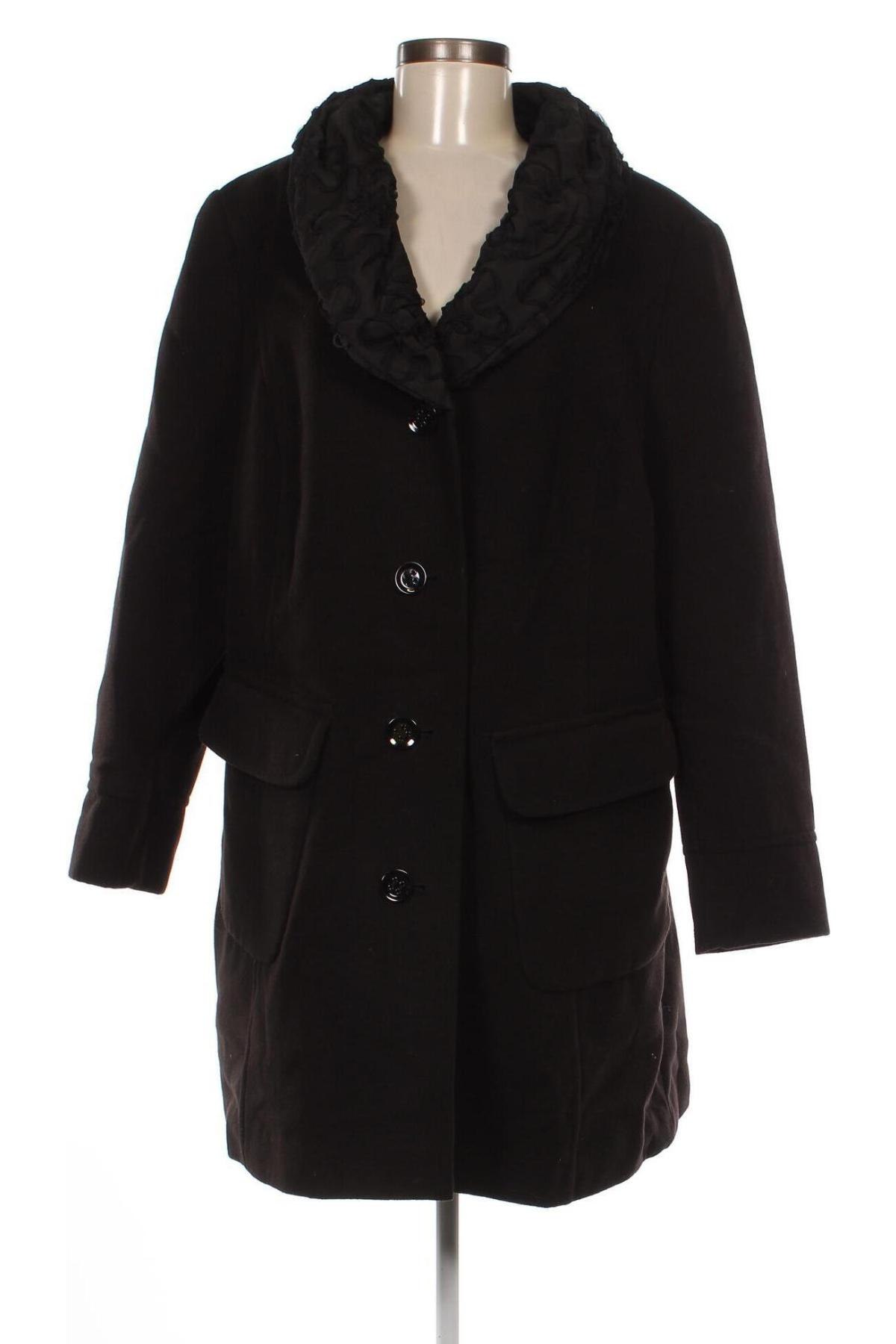 Γυναικείο παλτό Ulla Popken, Μέγεθος XXL, Χρώμα Μαύρο, Τιμή 13,81 €