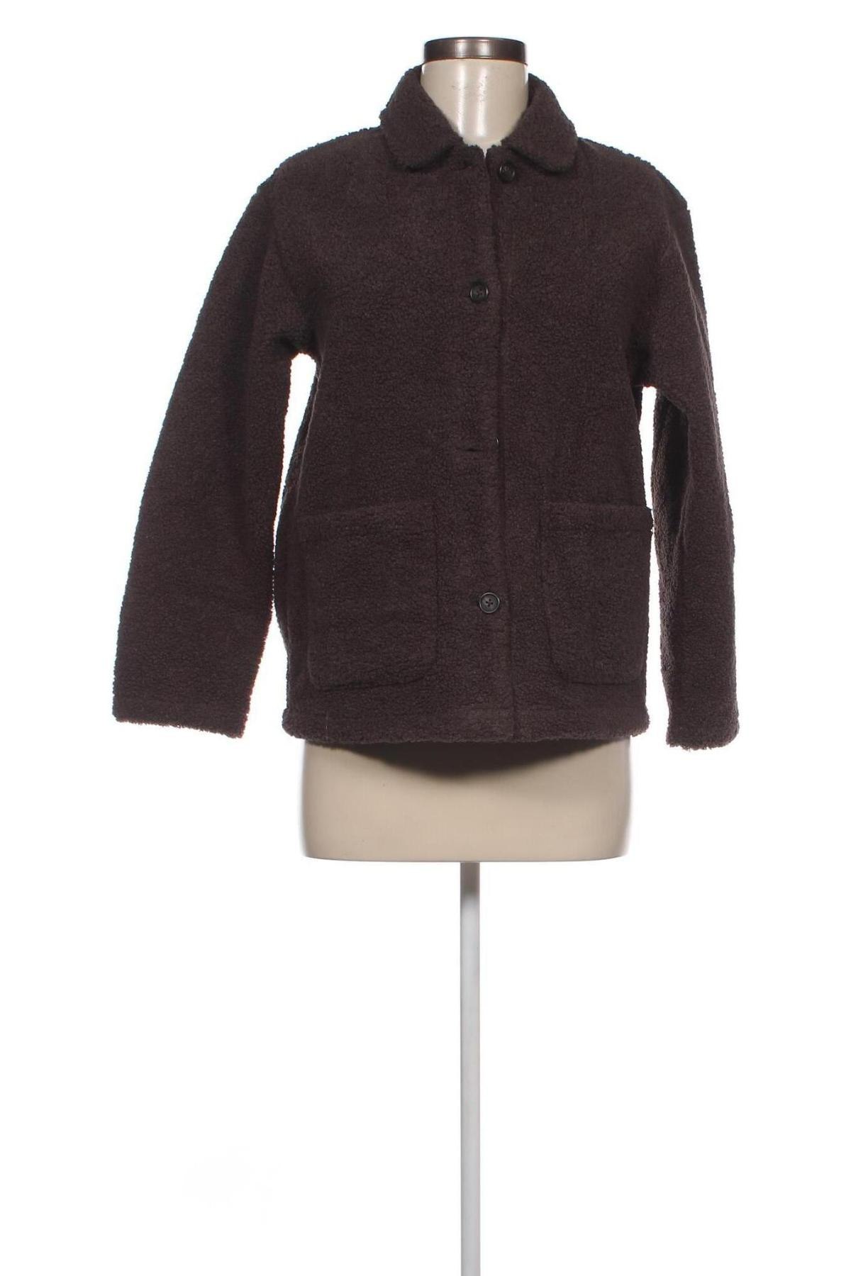 Дамско палто Uniqlo, Размер M, Цвят Сив, Цена 46,00 лв.