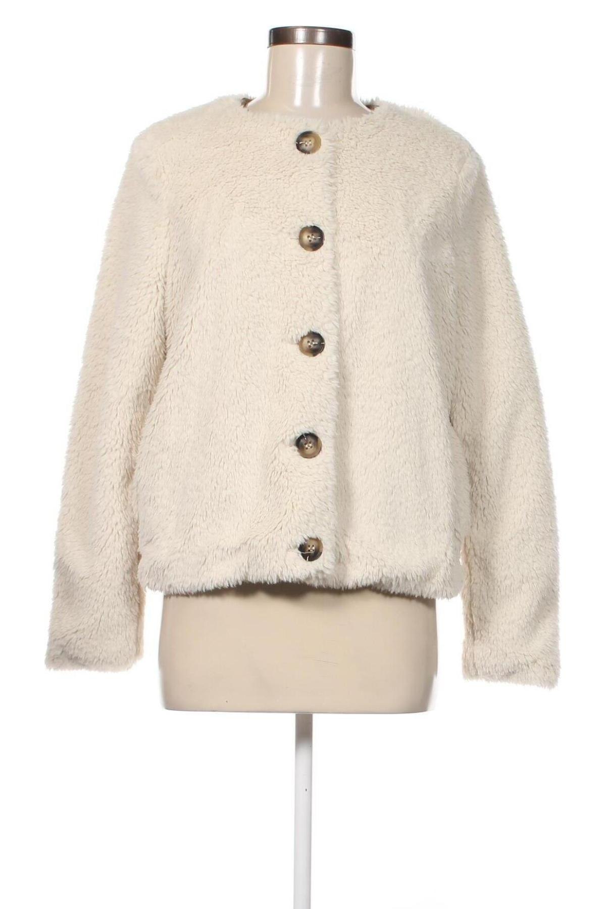 Damenmantel Vero Moda, Größe M, Farbe Ecru, Preis € 19,99