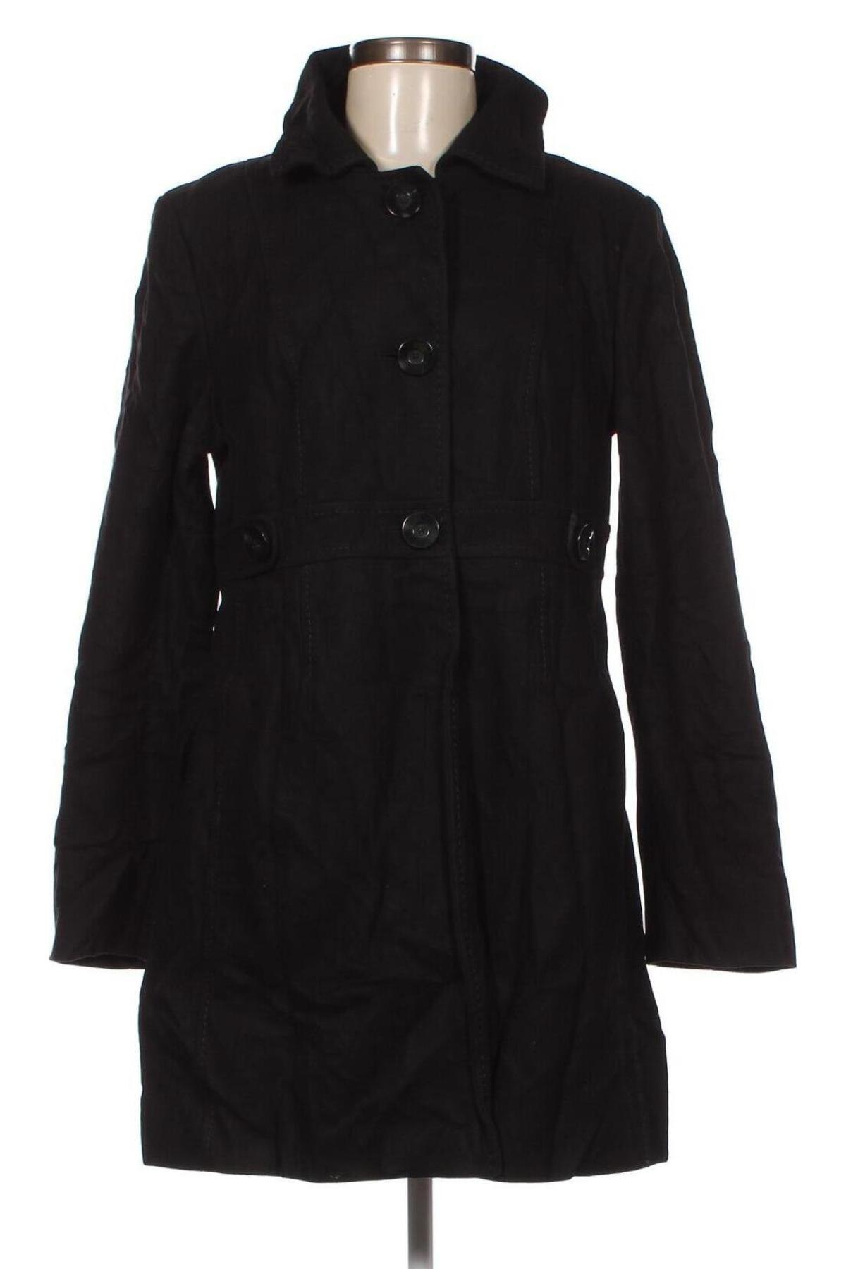 Γυναικείο παλτό Yessica, Μέγεθος M, Χρώμα Μαύρο, Τιμή 5,54 €