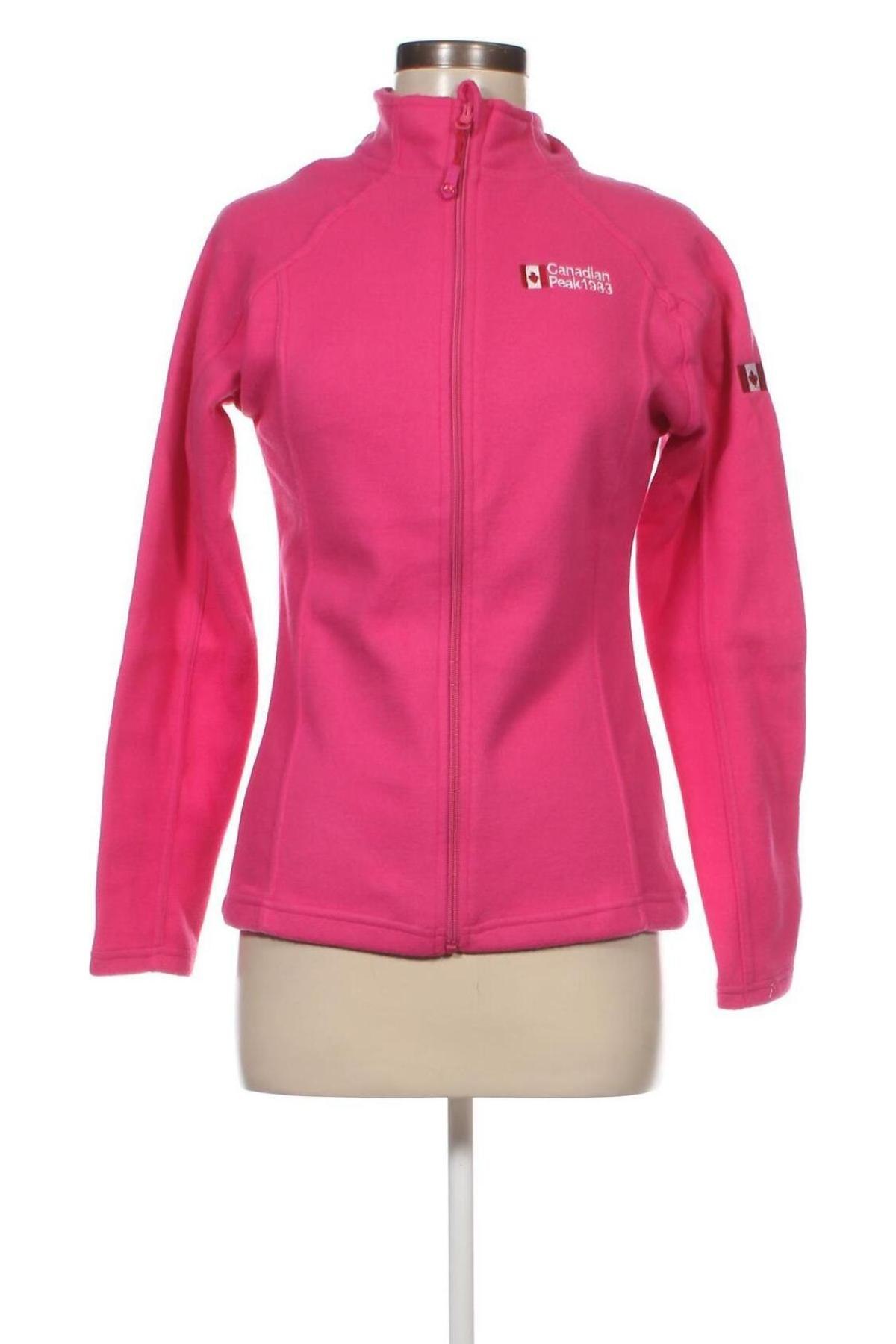 Damen Fleece Oberteil  Canadian Peak, Größe S, Farbe Rosa, Preis 30,50 €
