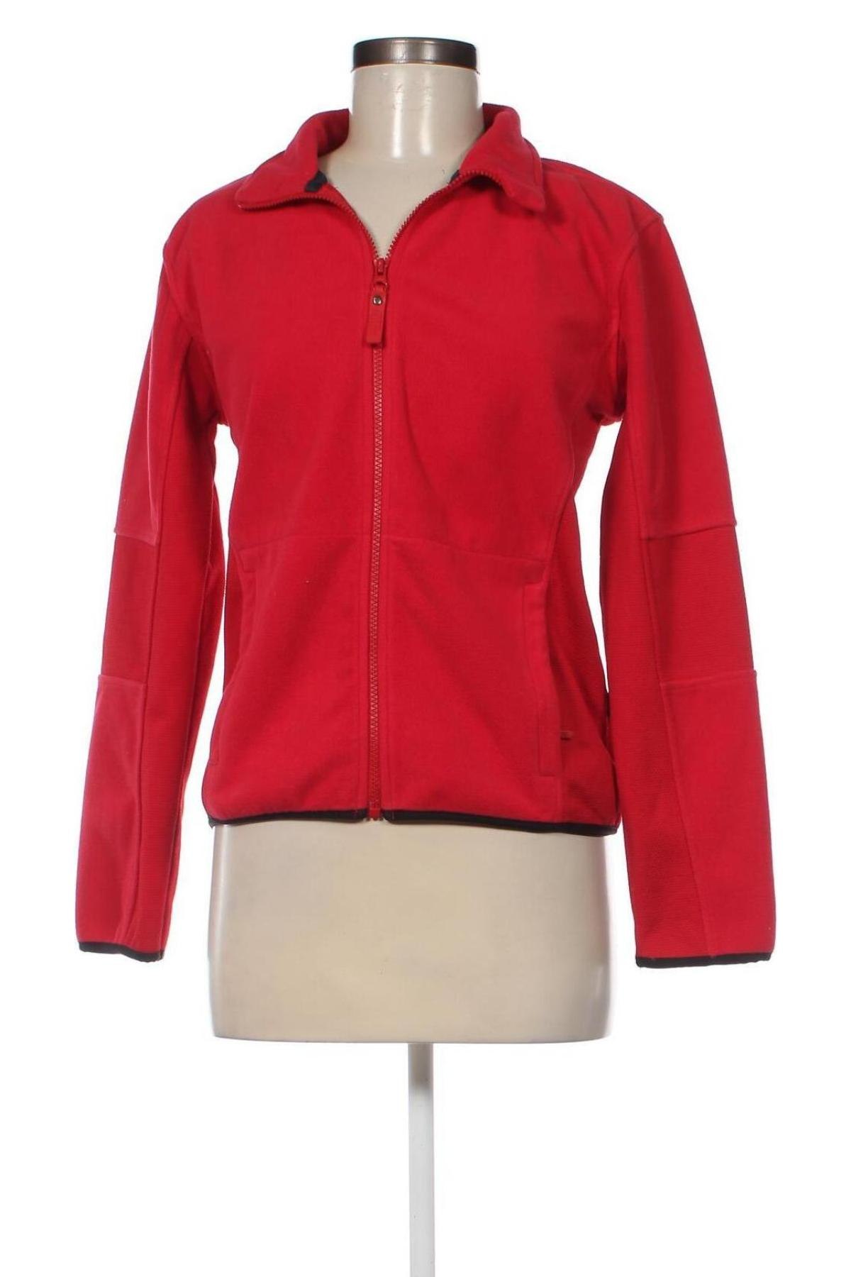 Damen Fleece Oberteil  James Harvest, Größe M, Farbe Rot, Preis 9,53 €