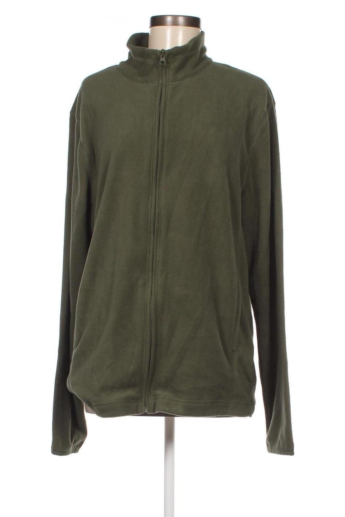 Γυναικεία ζακέτα fleece Oviesse, Μέγεθος XL, Χρώμα Πράσινο, Τιμή 13,10 €