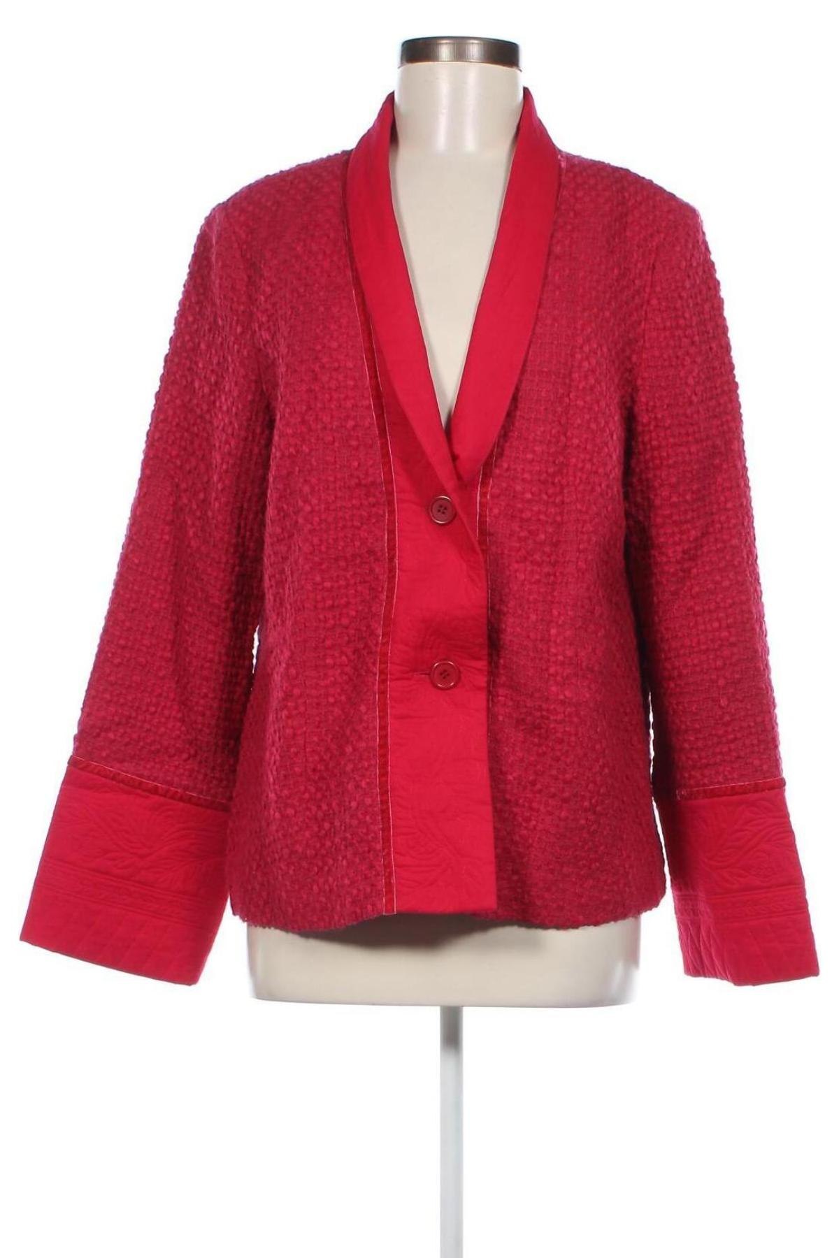 Дамско сако Brandtex, Размер L, Цвят Розов, Цена 20,24 лв.