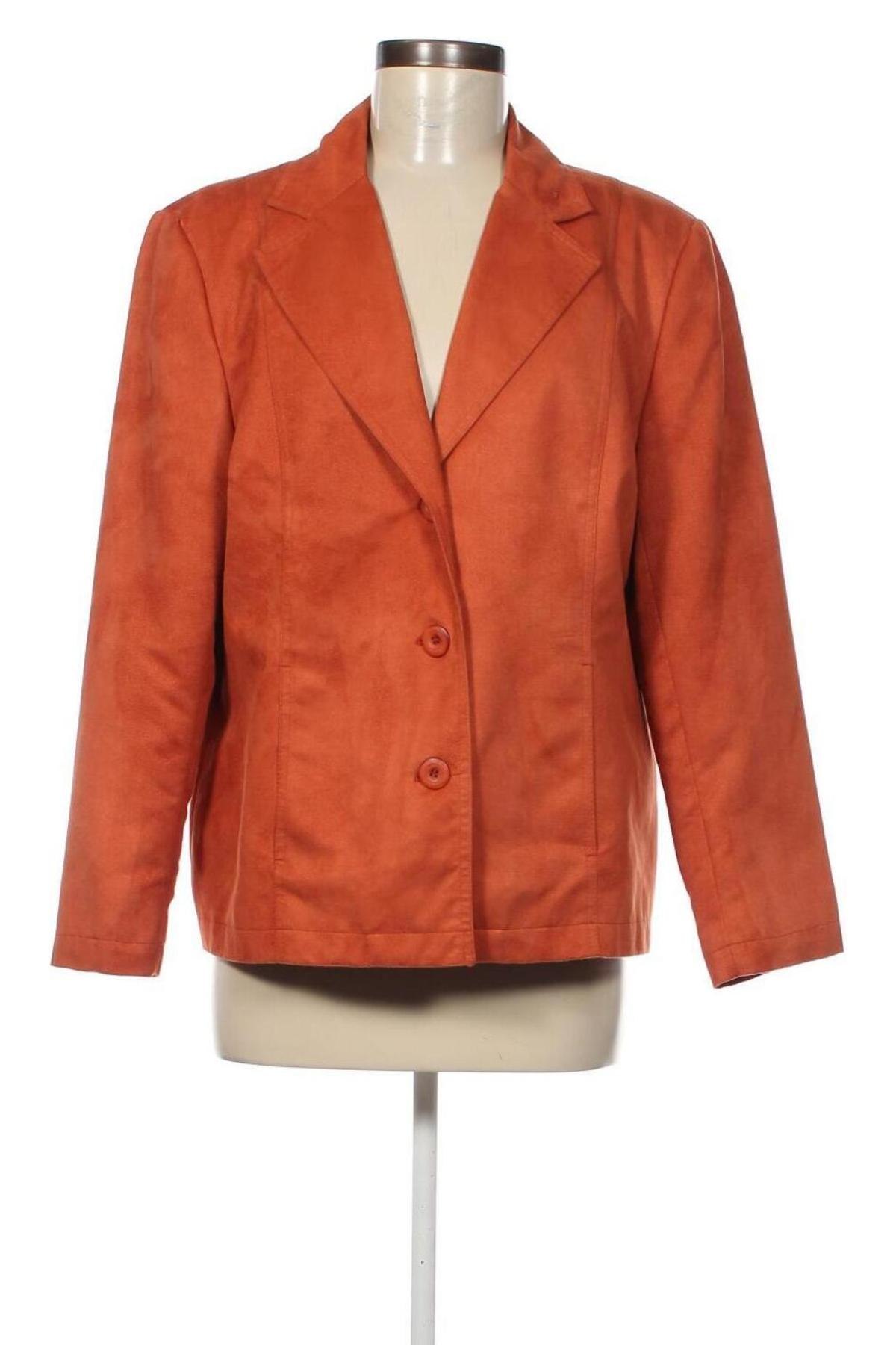 Дамско сако Fair Lady, Размер L, Цвят Оранжев, Цена 14,52 лв.
