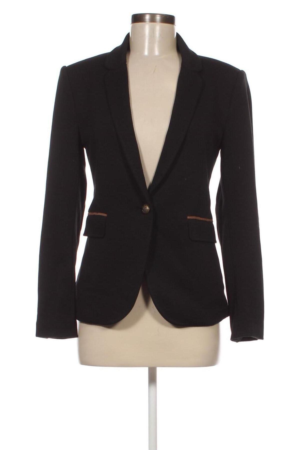 Дамско сако K-design, Размер S, Цвят Черен, Цена 20,24 лв.