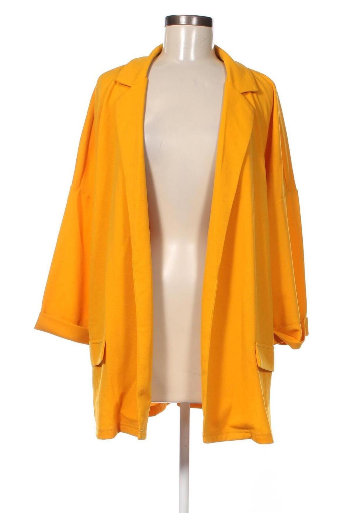 Γυναικείο σακάκι SHEIN, Μέγεθος XL, Χρώμα Κίτρινο, Τιμή 27,22 €
