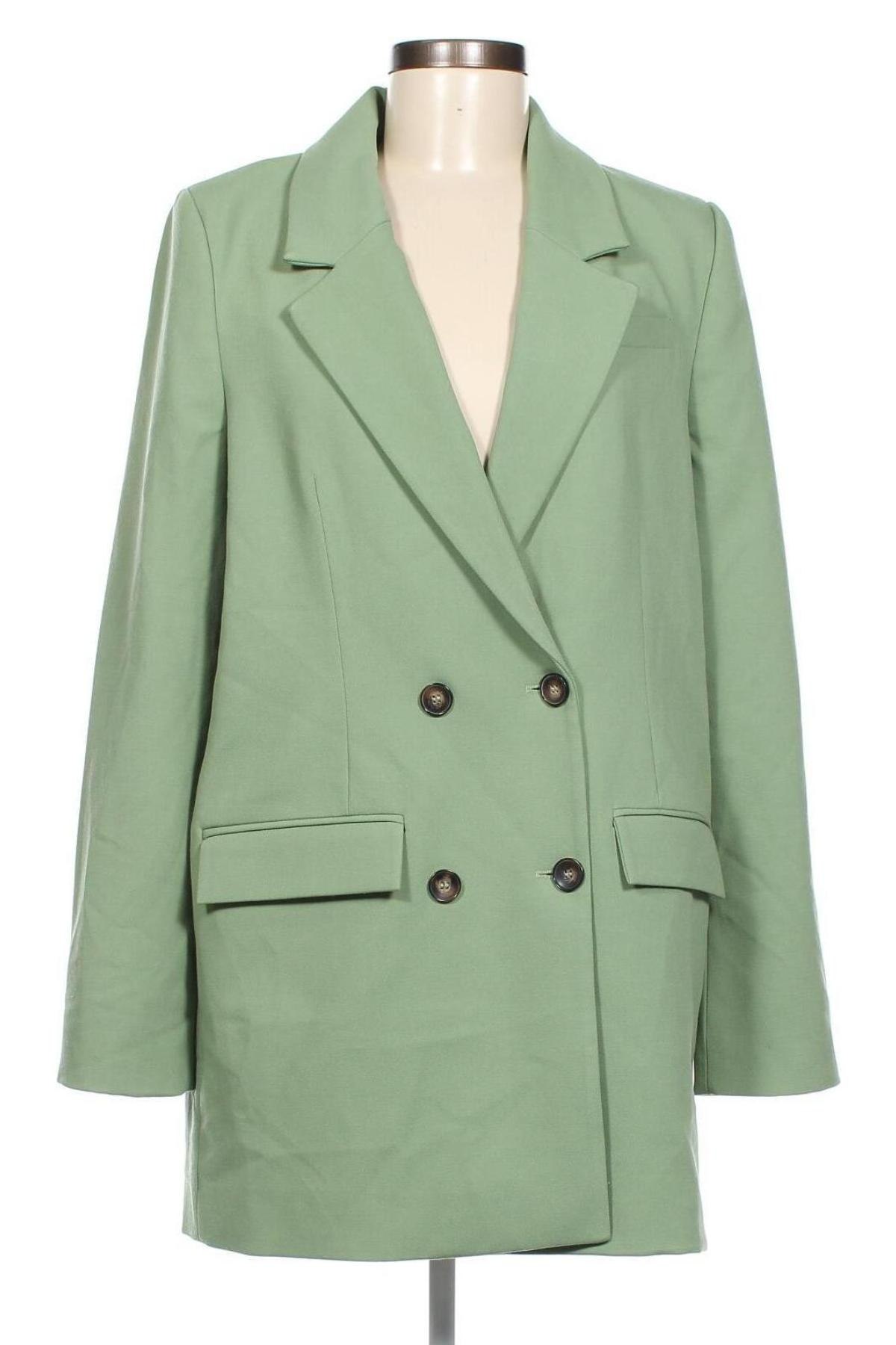 Дамско сако Selected Femme, Размер M, Цвят Зелен, Цена 86,92 лв.