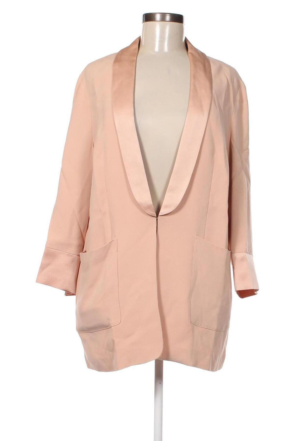 Γυναικείο σακάκι TWINSET, Μέγεθος XL, Χρώμα  Μπέζ, Τιμή 95,11 €