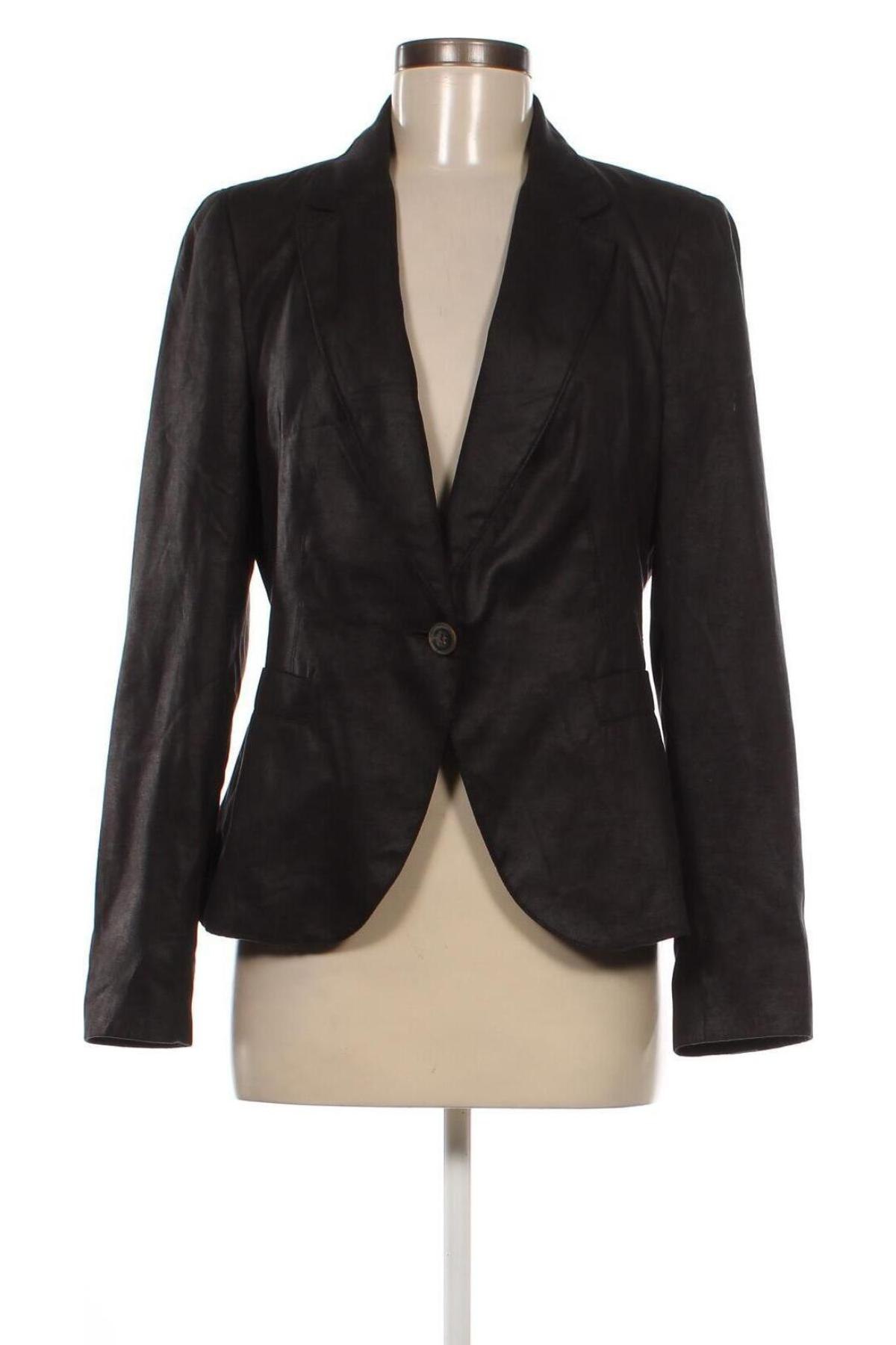 Damen Blazer Zara, Größe L, Farbe Schwarz, Preis 15,67 €