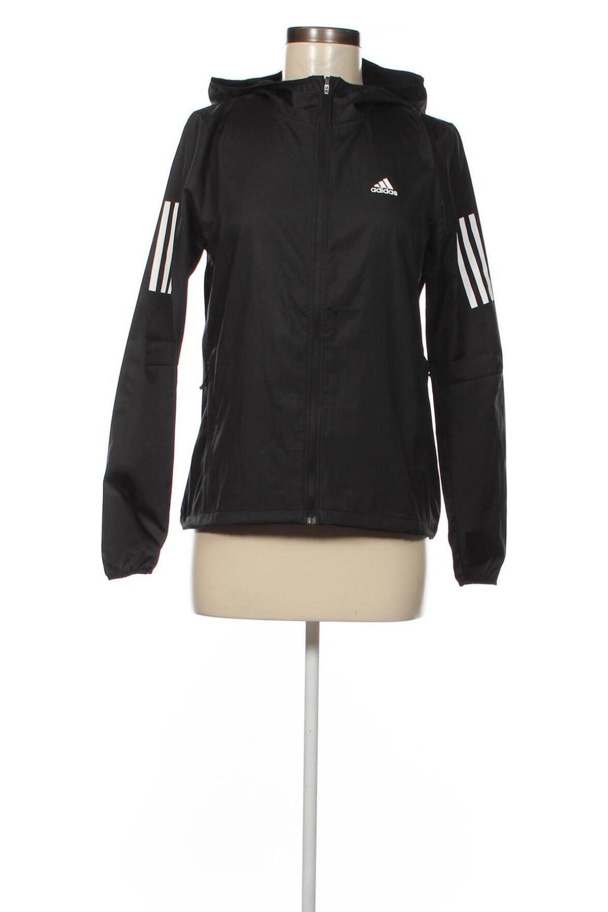 Damen Sportjacke Adidas, Größe XS, Farbe Schwarz, Preis 97,42 €