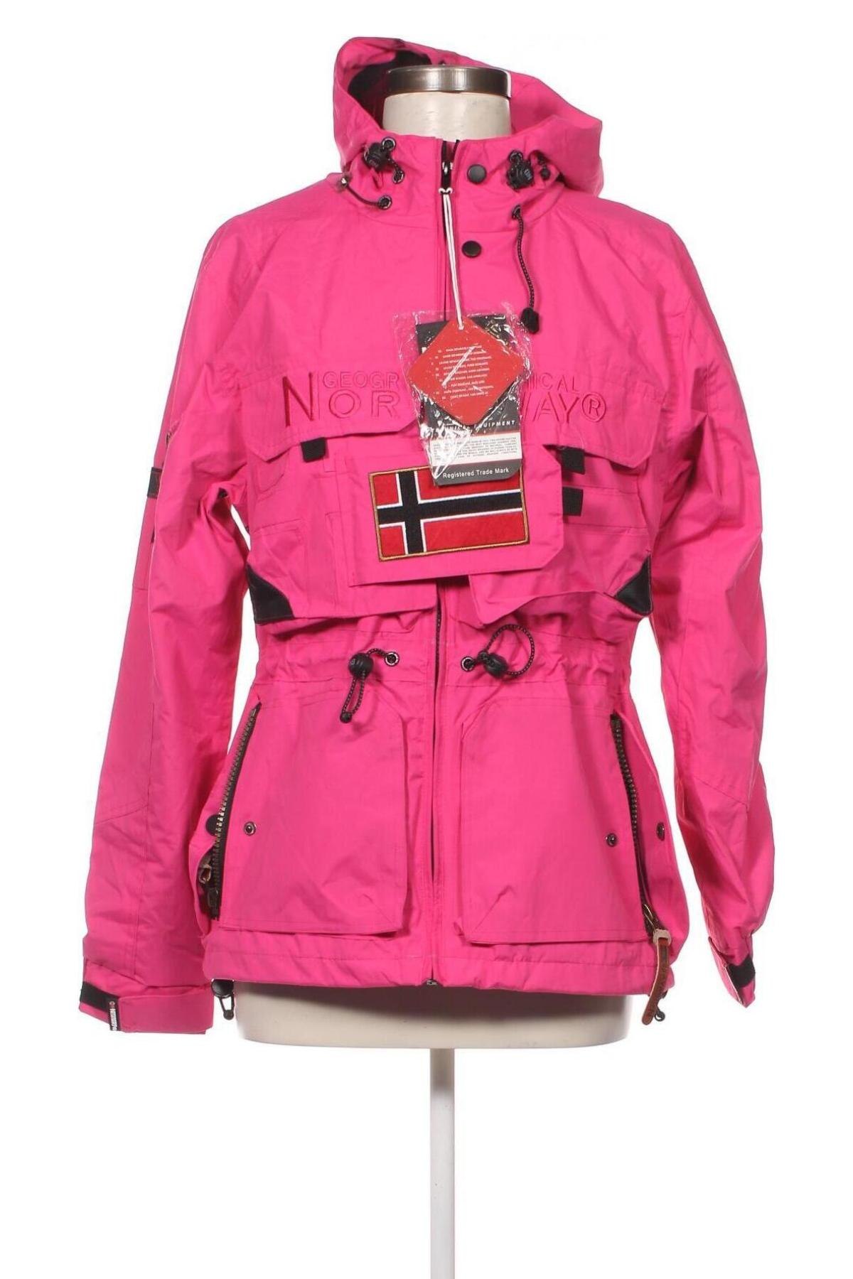 Γυναικείο μπουφάν αθλητικό Geographical Norway, Μέγεθος L, Χρώμα Ρόζ , Τιμή 128,35 €