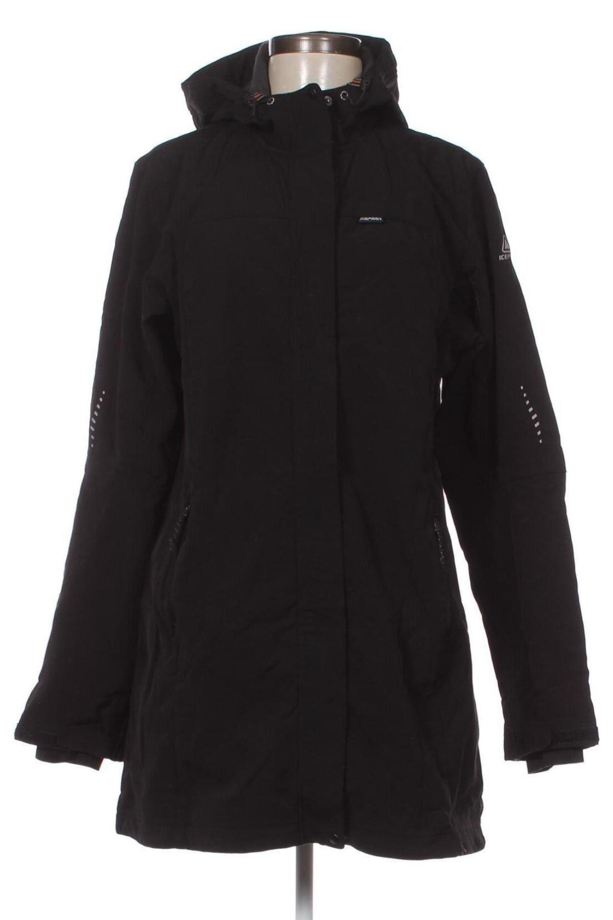 Γυναικείο μπουφάν αθλητικό Icepeak, Μέγεθος XL, Χρώμα Μαύρο, Τιμή 43,54 €