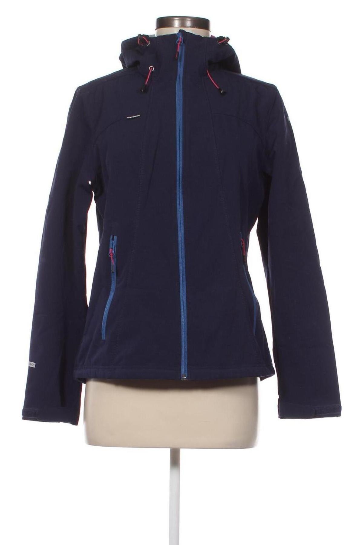 Γυναικείο μπουφάν αθλητικό Icepeak, Μέγεθος M, Χρώμα Μπλέ, Τιμή 24,82 €