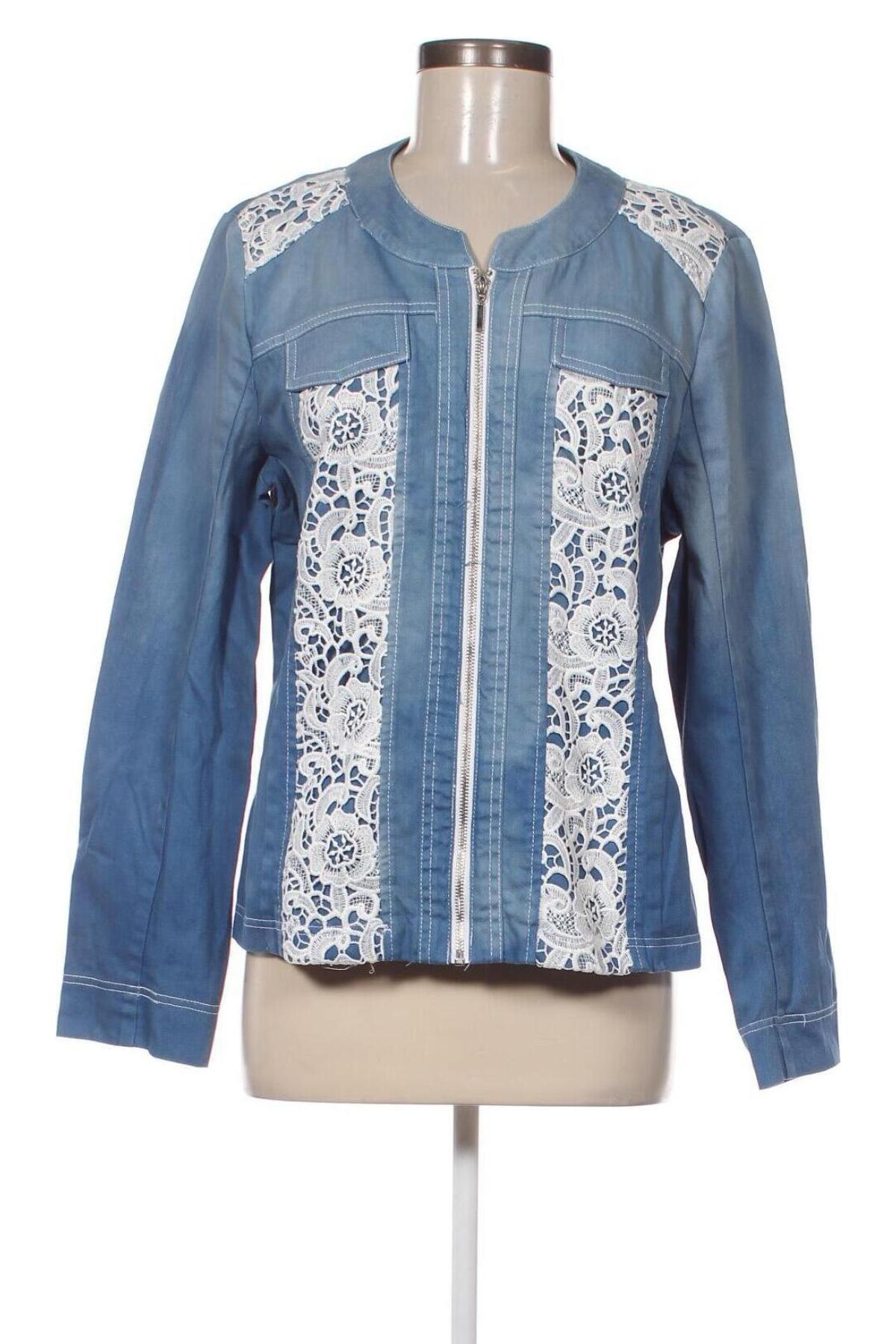 Γυναικείο μπουφάν Canda, Μέγεθος L, Χρώμα Μπλέ, Τιμή 12,40 €