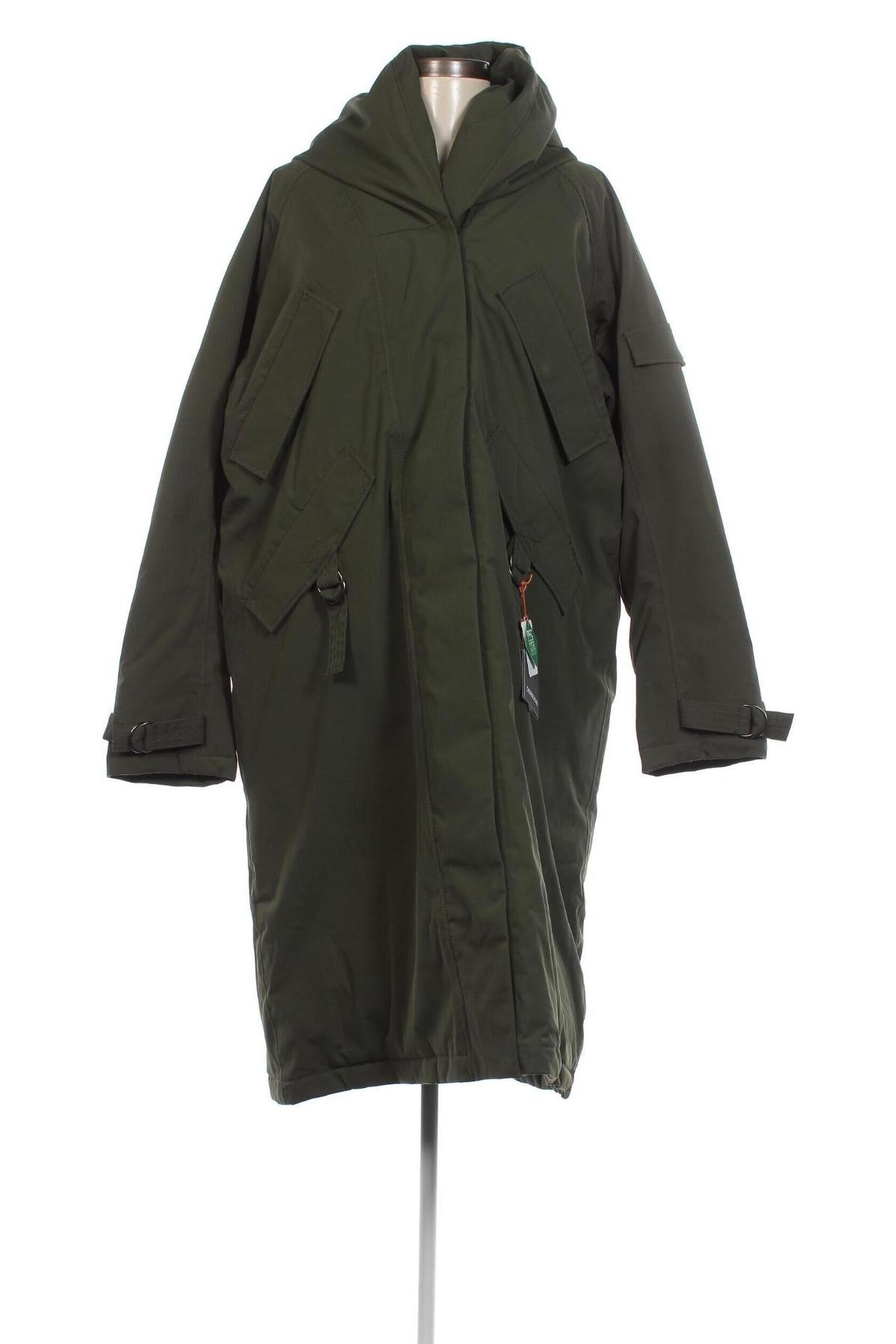 Γυναικείο μπουφάν Didriksons, Μέγεθος XL, Χρώμα Πράσινο, Τιμή 128,35 €