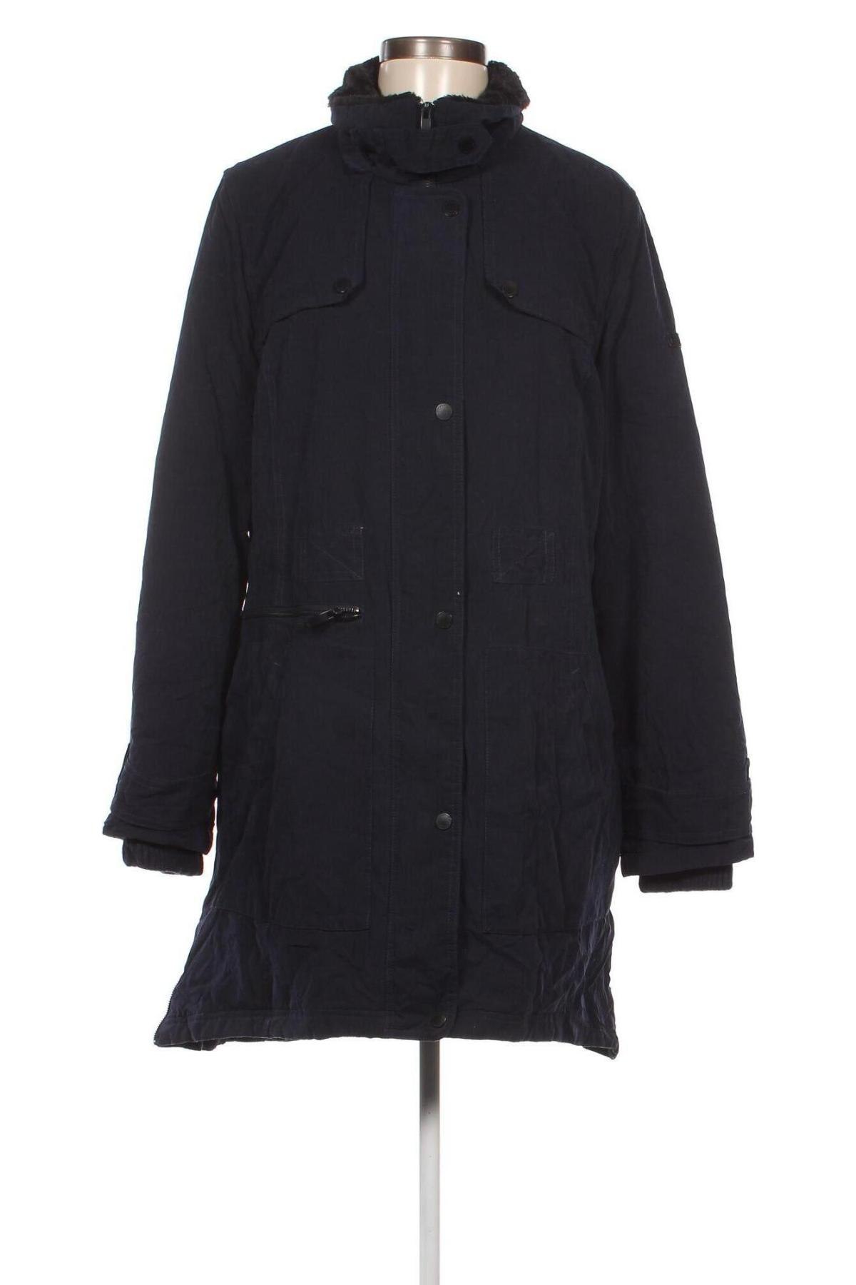 Γυναικείο μπουφάν Donna Karan, Μέγεθος L, Χρώμα Μπλέ, Τιμή 55,86 €