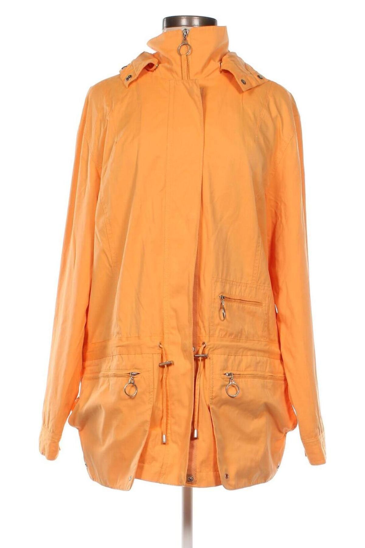 Γυναικείο μπουφάν Gina Laura, Μέγεθος L, Χρώμα Πορτοκαλί, Τιμή 23,36 €
