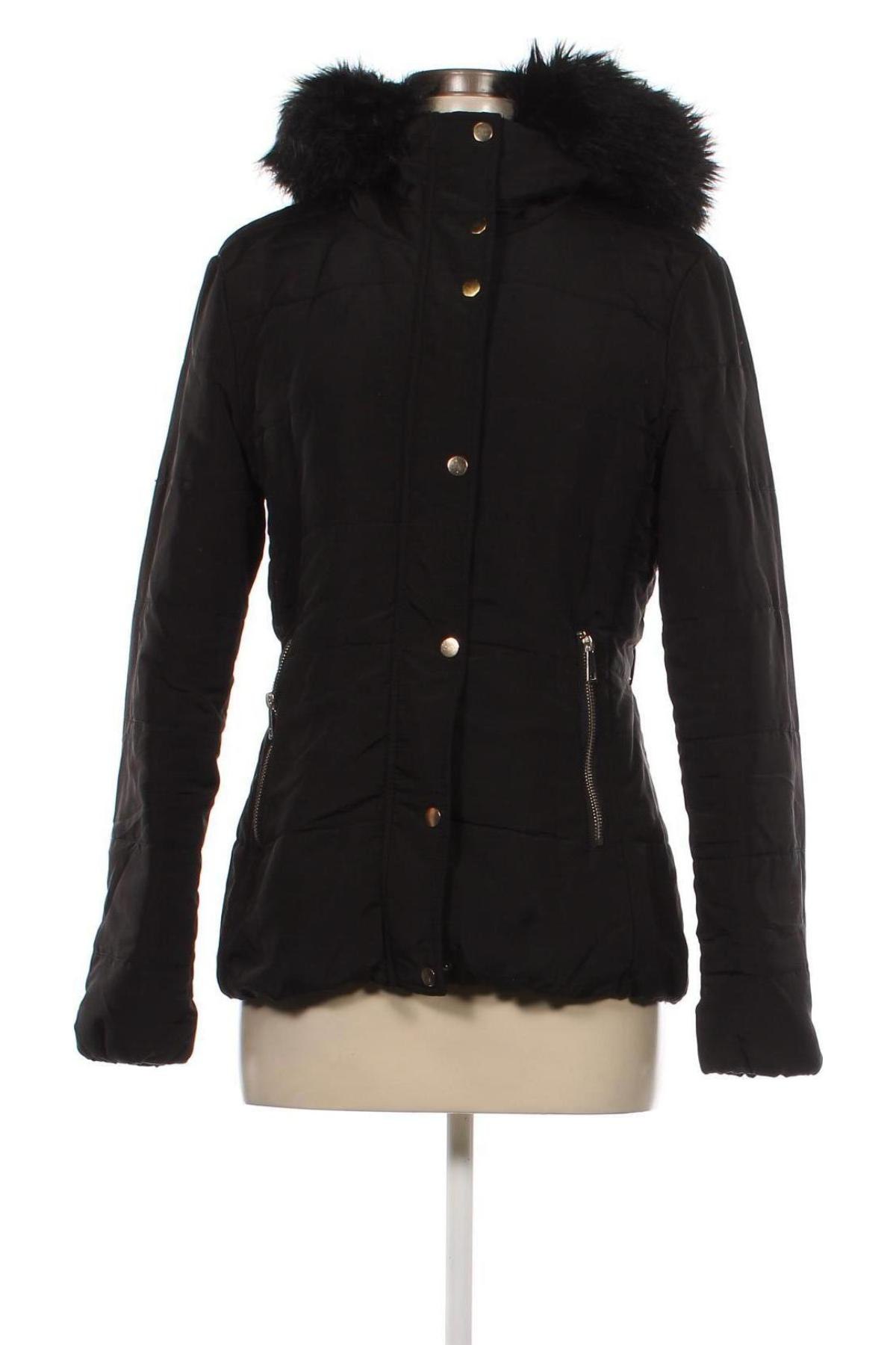 Γυναικείο μπουφάν H&M, Μέγεθος XS, Χρώμα Μαύρο, Τιμή 8,61 €