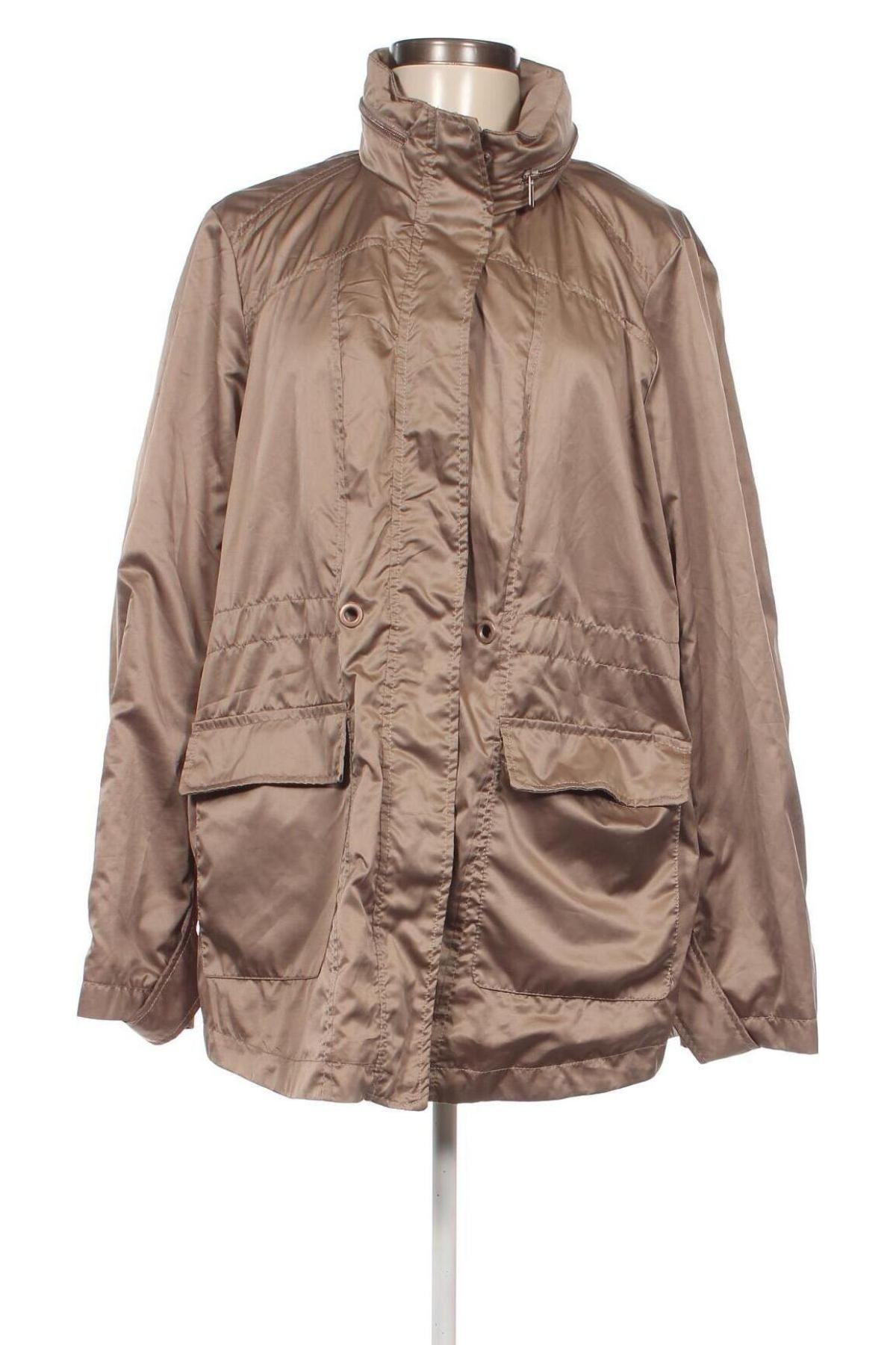 Γυναικείο μπουφάν Jean Pascale, Μέγεθος XL, Χρώμα  Μπέζ, Τιμή 4,45 €