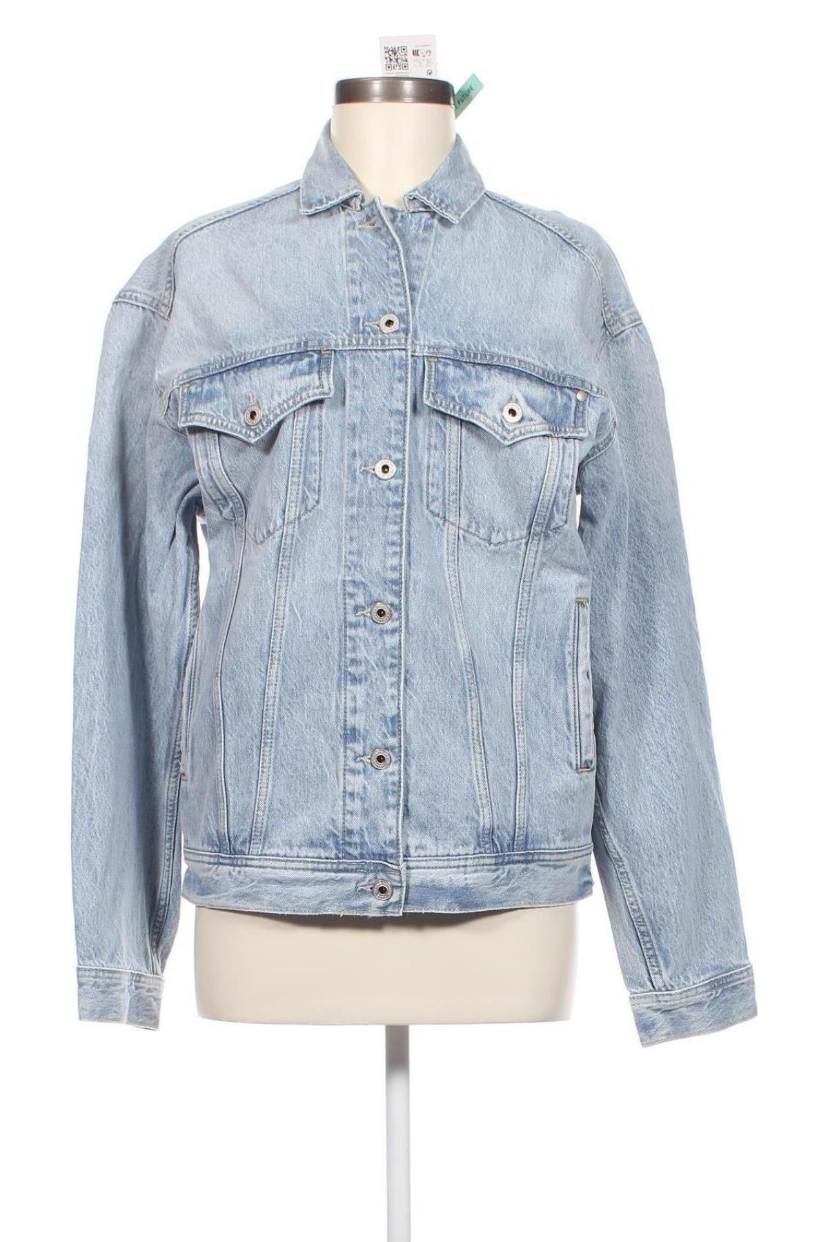 Γυναικείο μπουφάν Pepe Jeans, Μέγεθος S, Χρώμα Μπλέ, Τιμή 97,94 €