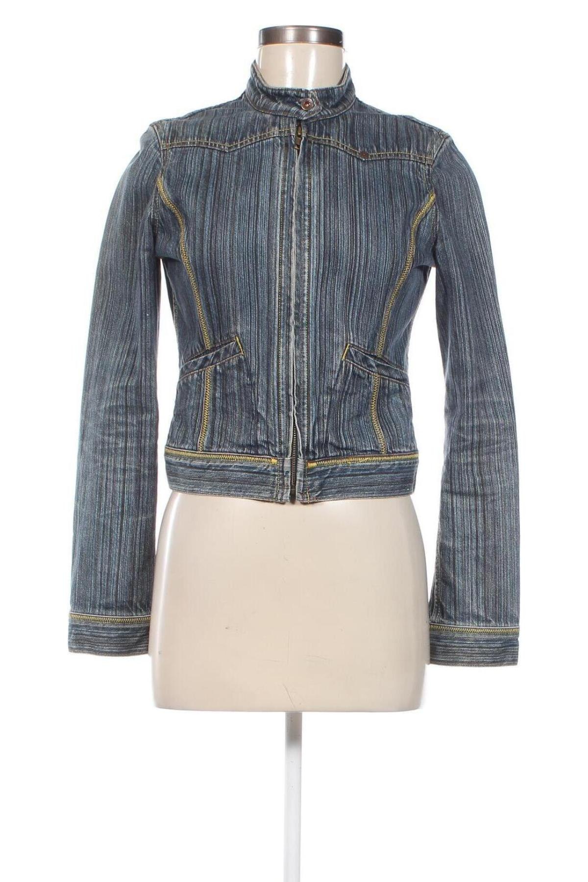 Γυναικείο μπουφάν Pepe Jeans, Μέγεθος M, Χρώμα Μπλέ, Τιμή 20,56 €