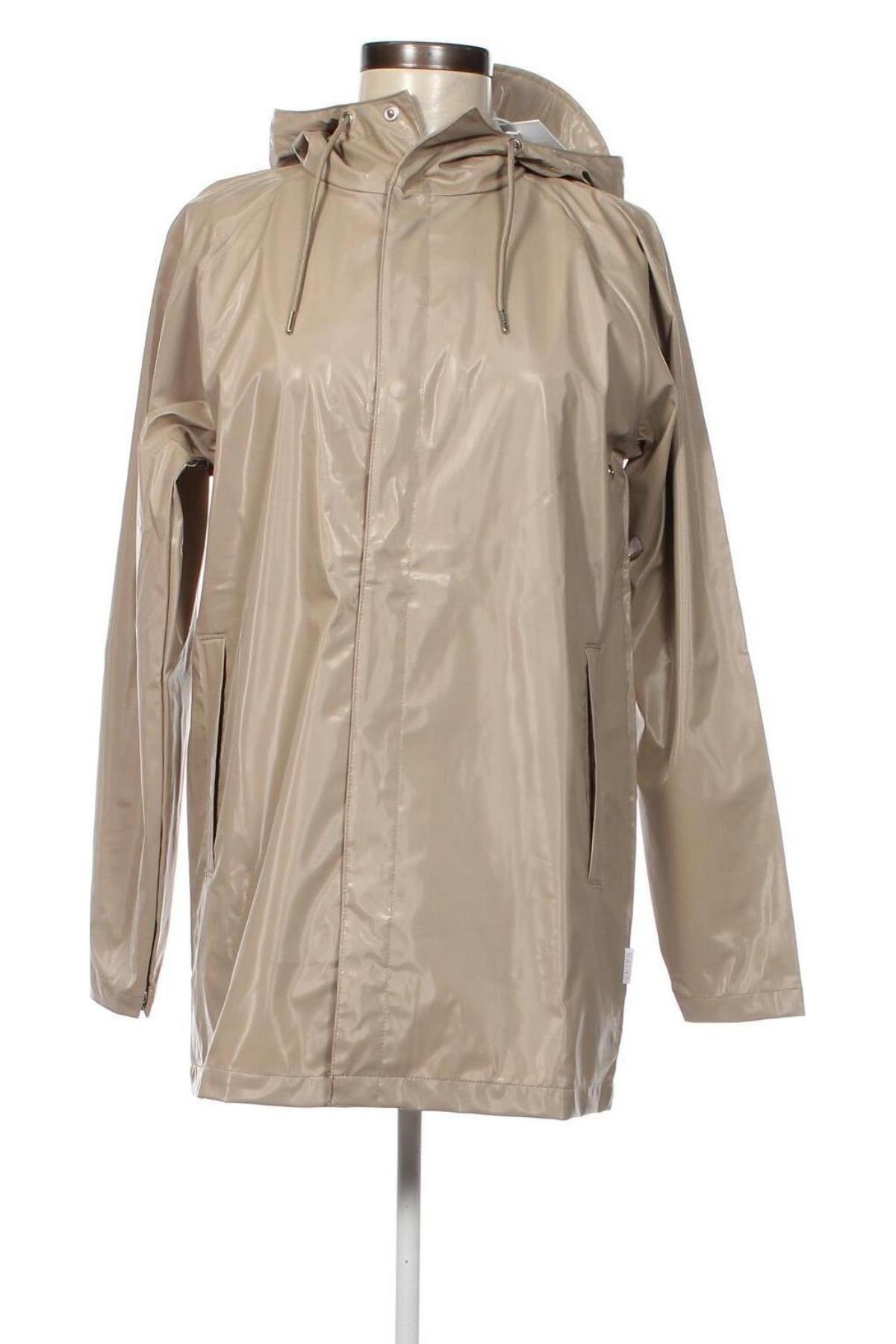 Γυναικείο μπουφάν RAINS, Μέγεθος XXS, Χρώμα  Μπέζ, Τιμή 140,72 €