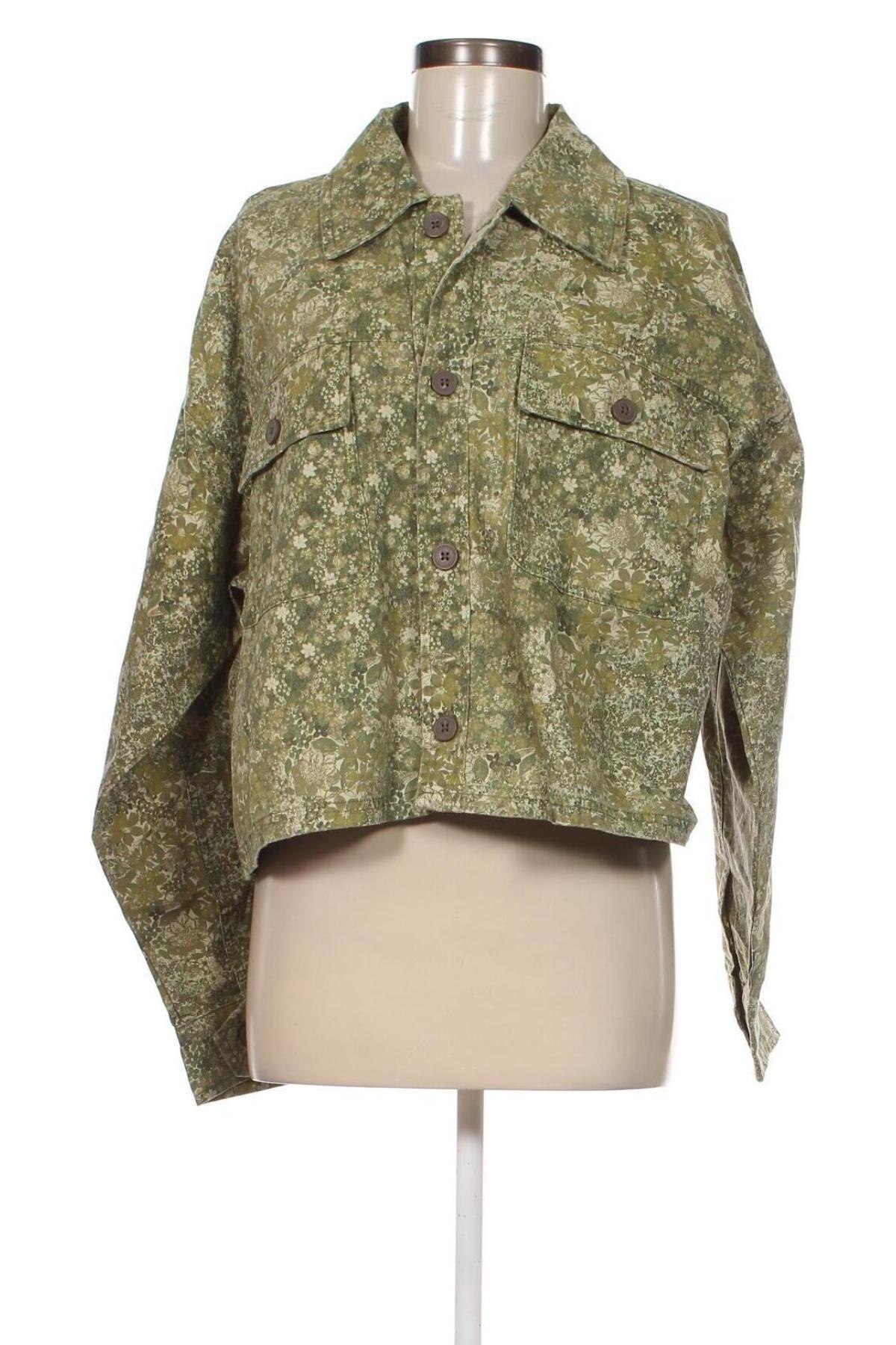 Γυναικείο μπουφάν Wild Fable, Μέγεθος L, Χρώμα Πράσινο, Τιμή 11,91 €