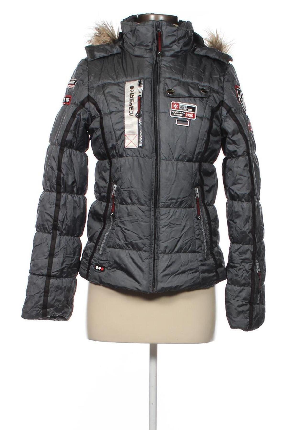 Γυναίκειο μπουφάν για χειμερινά σπορ Icepeak, Μέγεθος XS, Χρώμα Γκρί, Τιμή 30,94 €