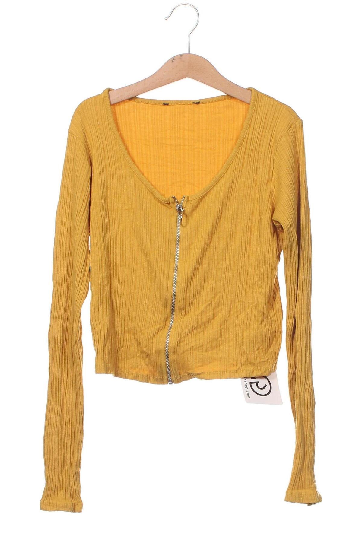 Kinder Shirt, Größe 13-14y/ 164-168 cm, Farbe Gelb, Preis 1,98 €