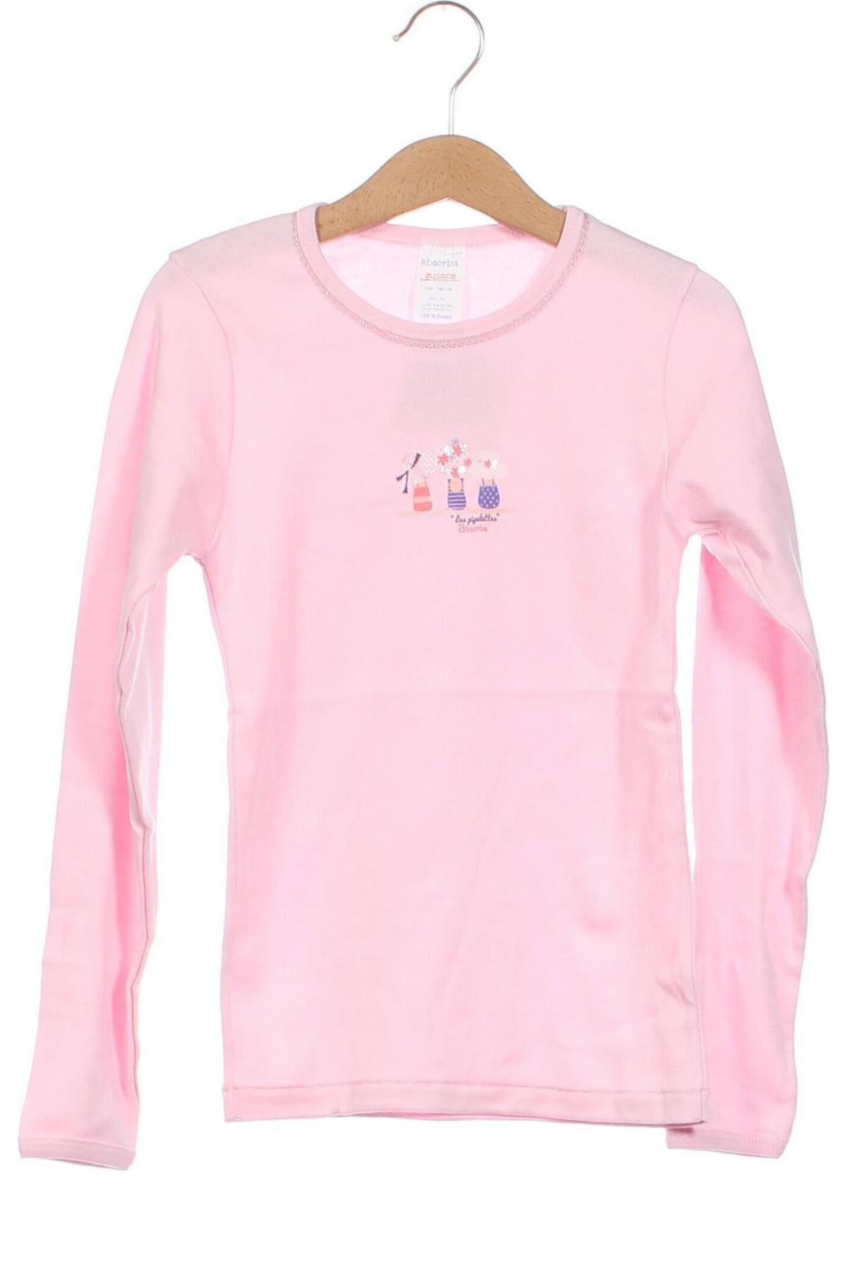 Παιδική μπλούζα Absorba, Μέγεθος 9-10y/ 140-146 εκ., Χρώμα Ρόζ , Τιμή 10,67 €