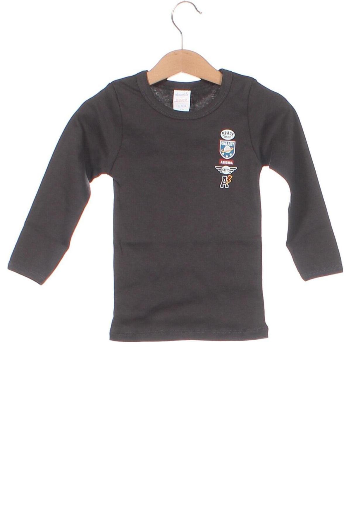 Bluză pentru copii Absorba, Mărime 3-4y/ 104-110 cm, Culoare Gri, Preț 42,63 Lei