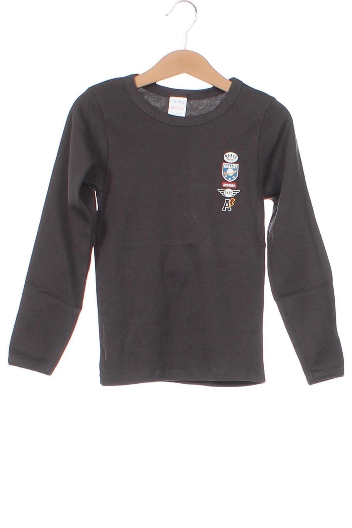 Kinder Shirt Absorba, Größe 7-8y/ 128-134 cm, Farbe Grau, Preis 5,85 €
