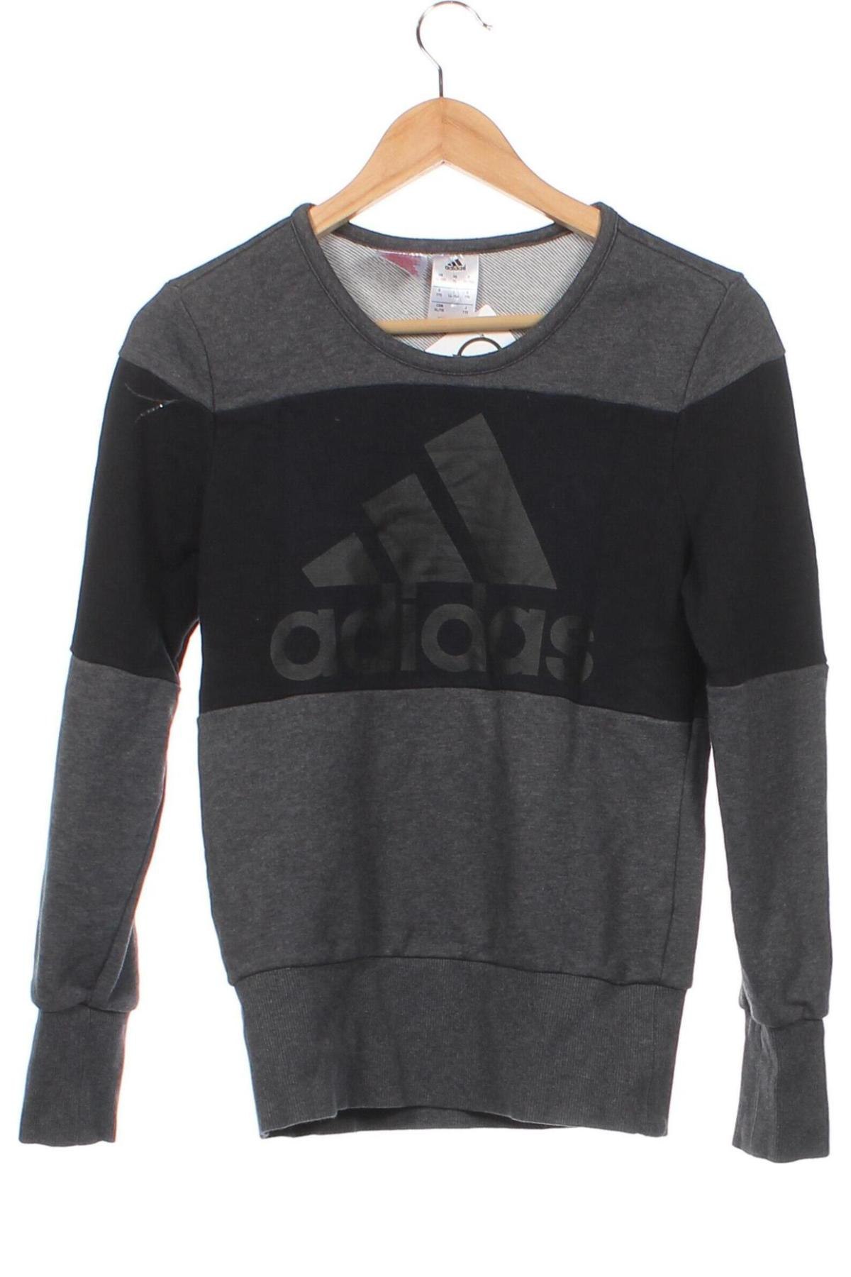 Kinder Shirt Adidas, Größe 14-15y/ 168-170 cm, Farbe Grau, Preis 23,66 €