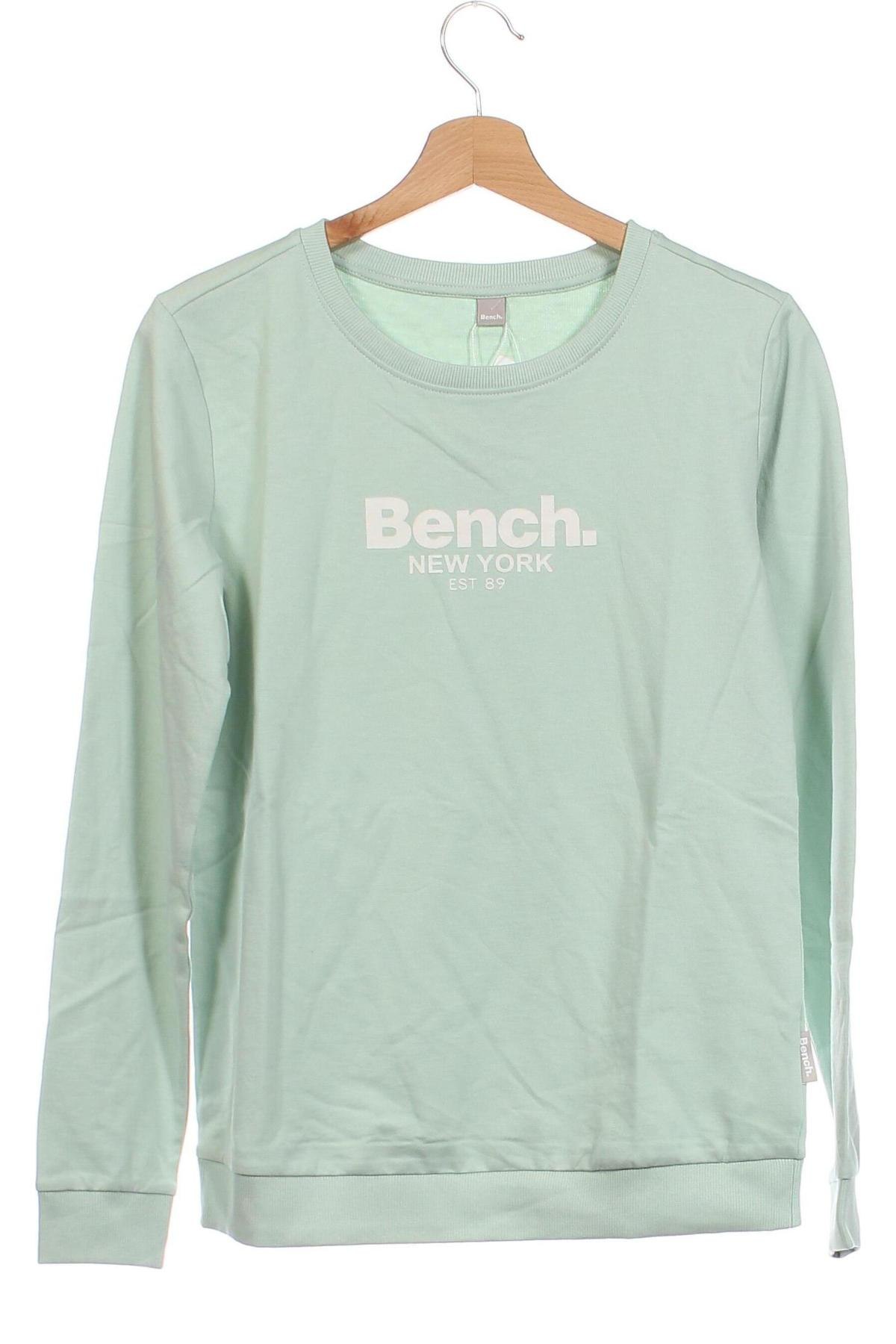 Детска блуза Bench, Размер 14-15y/ 168-170 см, Цвят Зелен, Цена 14,70 лв.