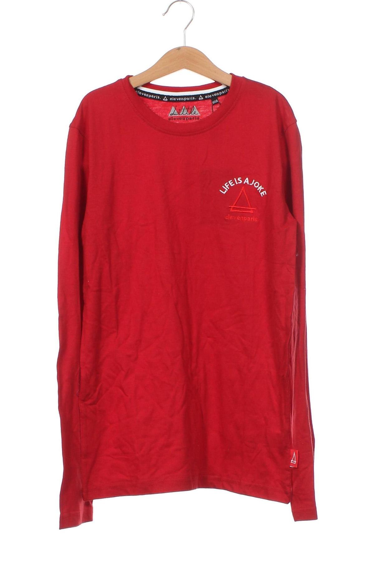 Παιδική μπλούζα Eleven Paris Little, Μέγεθος 13-14y/ 164-168 εκ., Χρώμα Κόκκινο, Τιμή 6,11 €